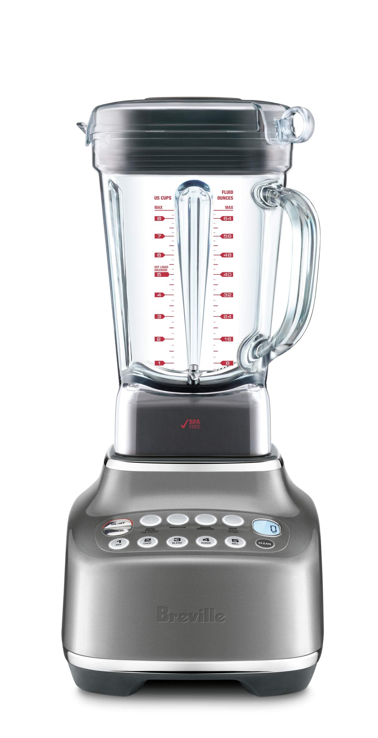 Breville BBL820SHY Q Home Blender, Smoked Hickory