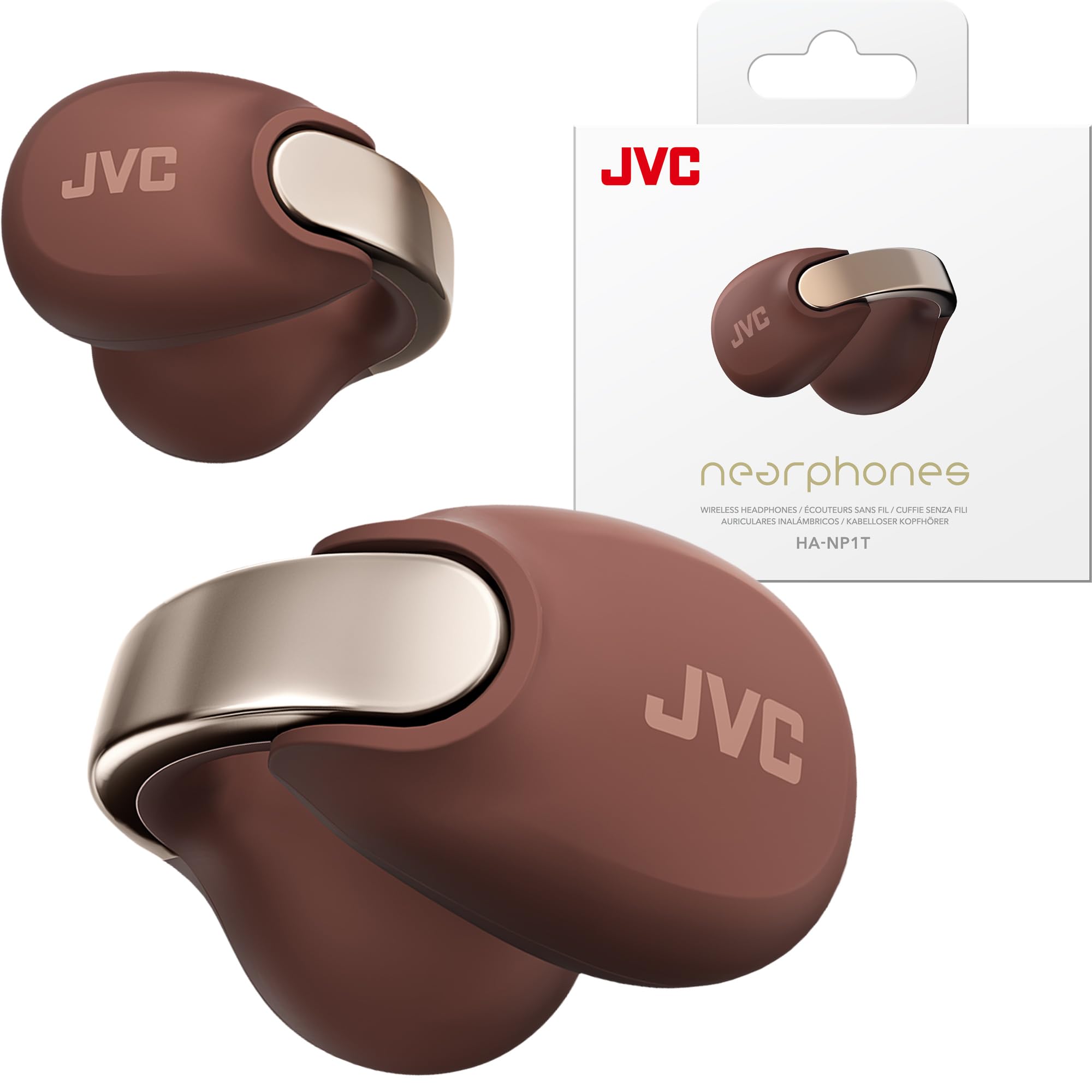 JVC Nearphones Open Ear True Wireless Headphones