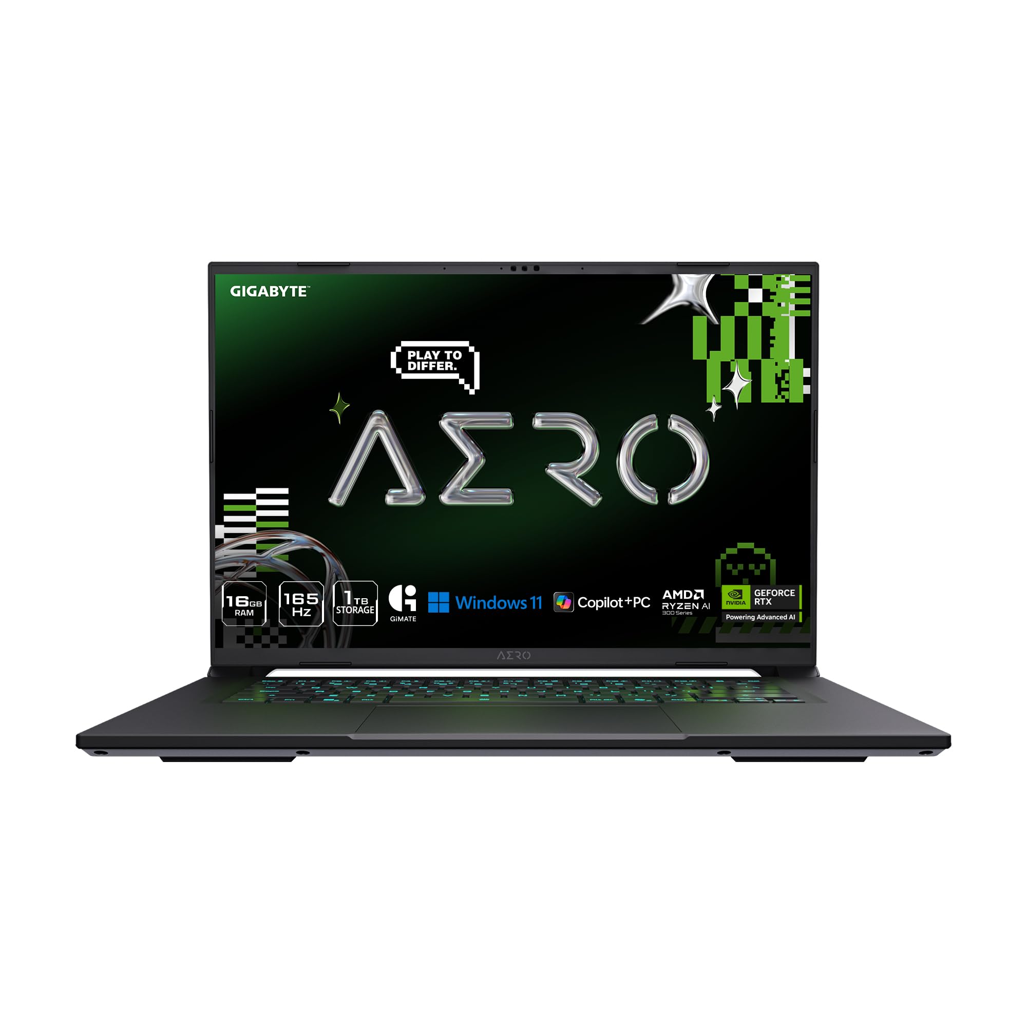 GIGABYTE AERO X16, Copilot+ PC - 165Hz
