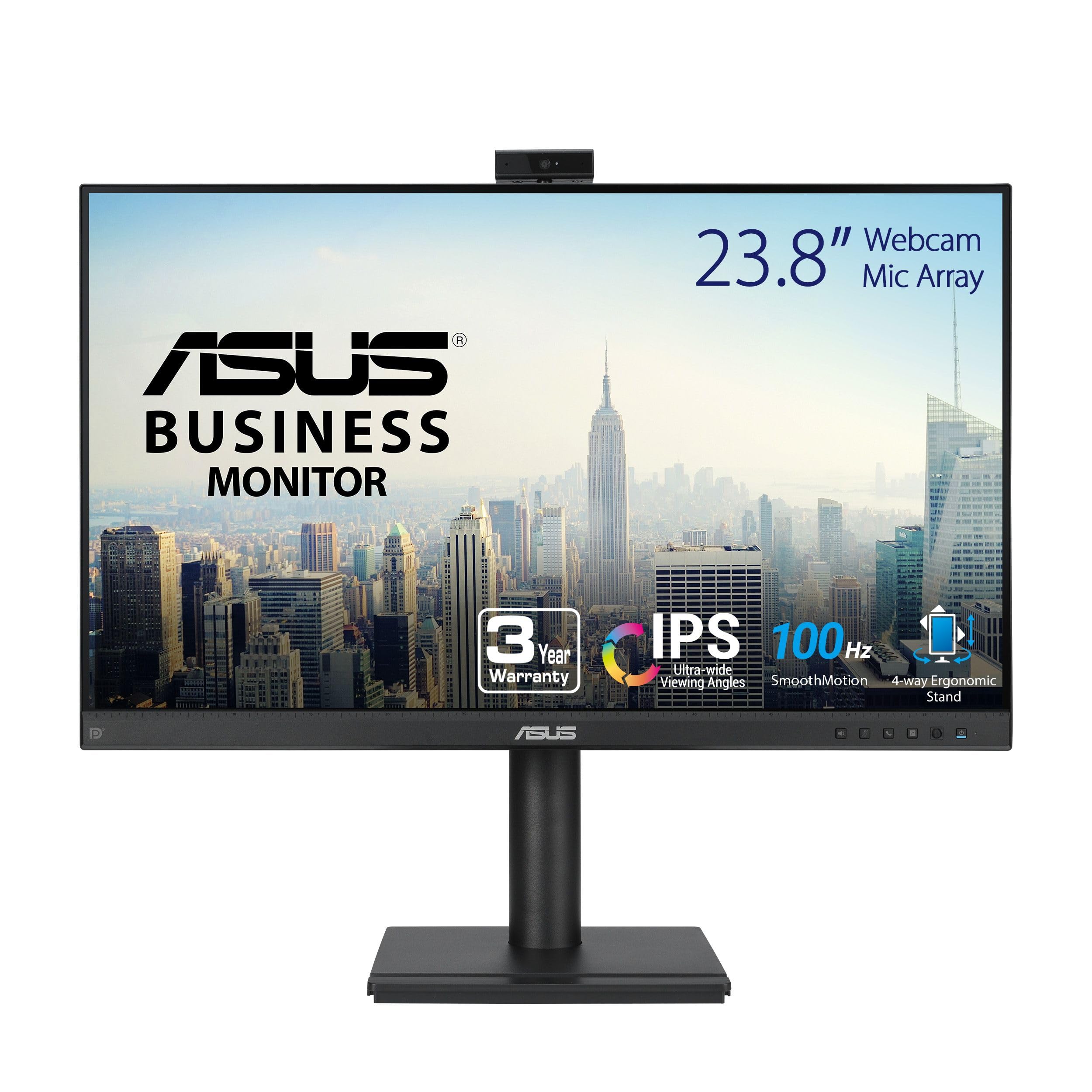 ASUS BE249QFK 24 1080P FHD Computer Monitor