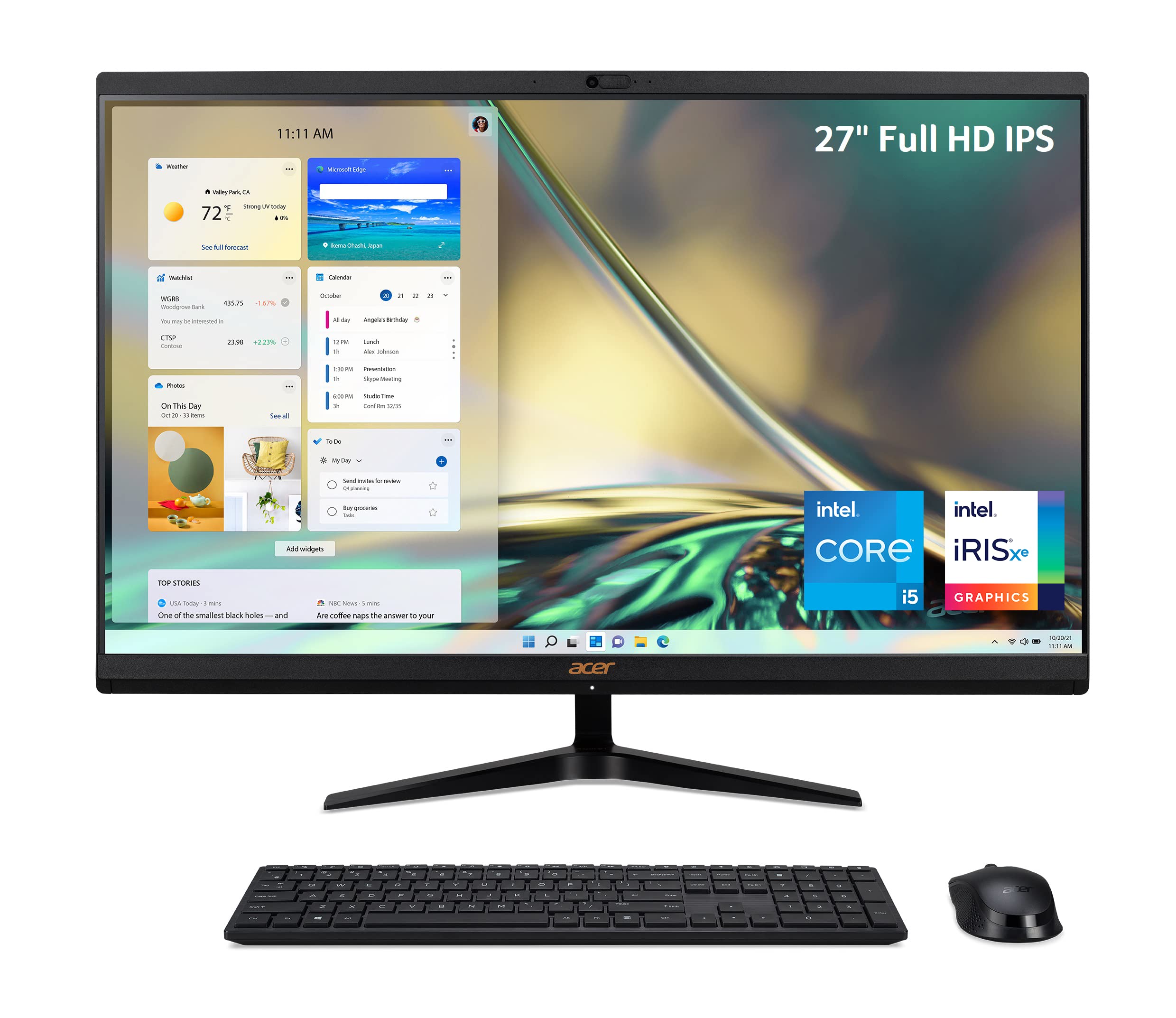 acer Aspire C27-1700-UA91 AIO Desktop | 27"
