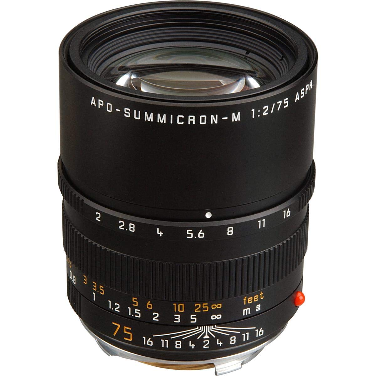 Leica 75mm f/2 Summicron-M Aspherical Manual Focus