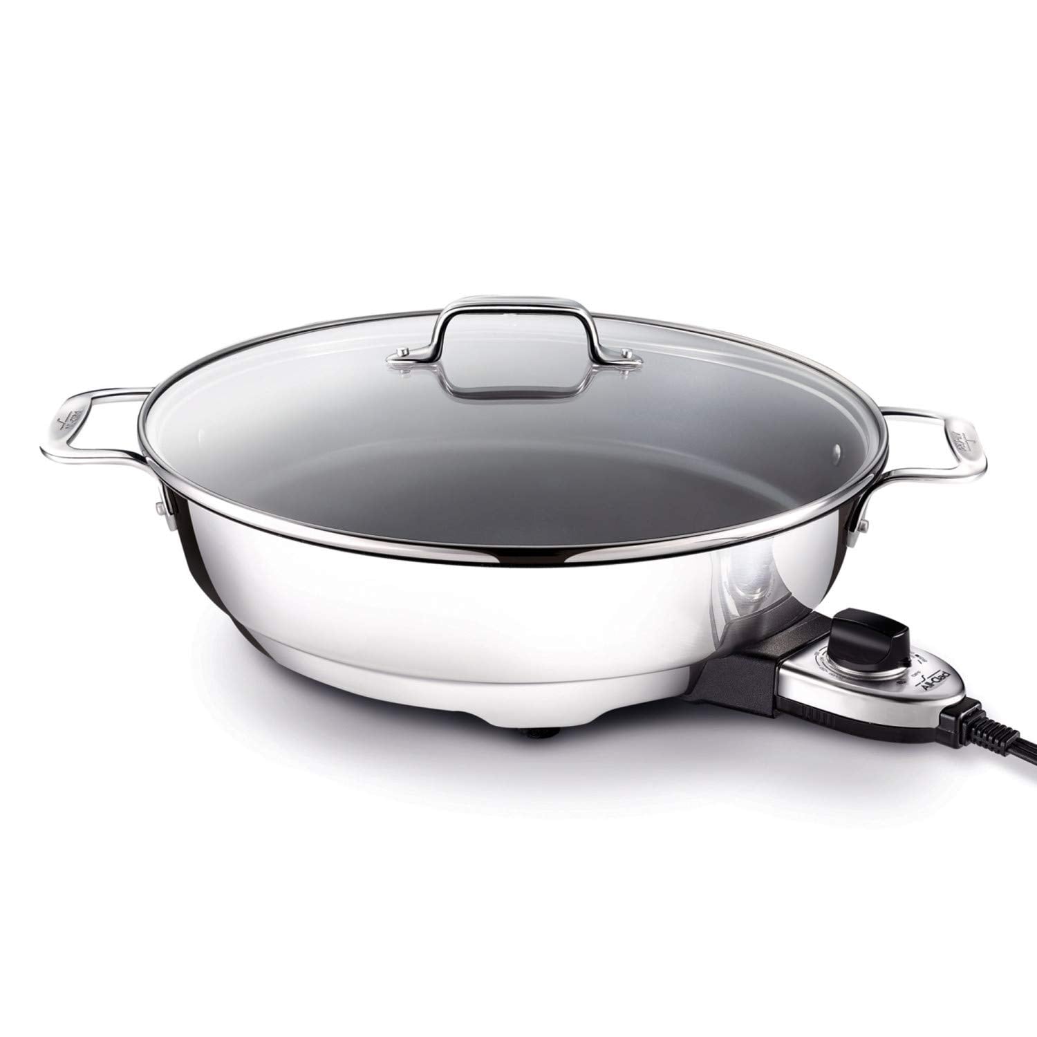 All-Clad Electrics Stainless Steel Nonstick Surface Skillet