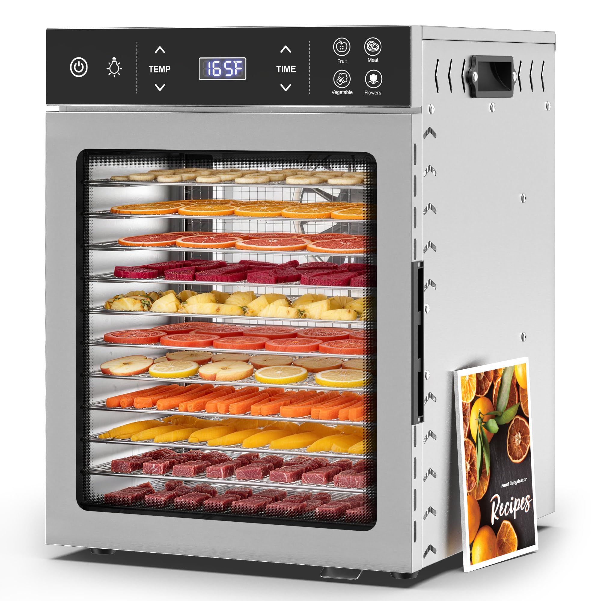 Suteck 12-Tray Food Dehydrator, 800W Dehydrator Machine