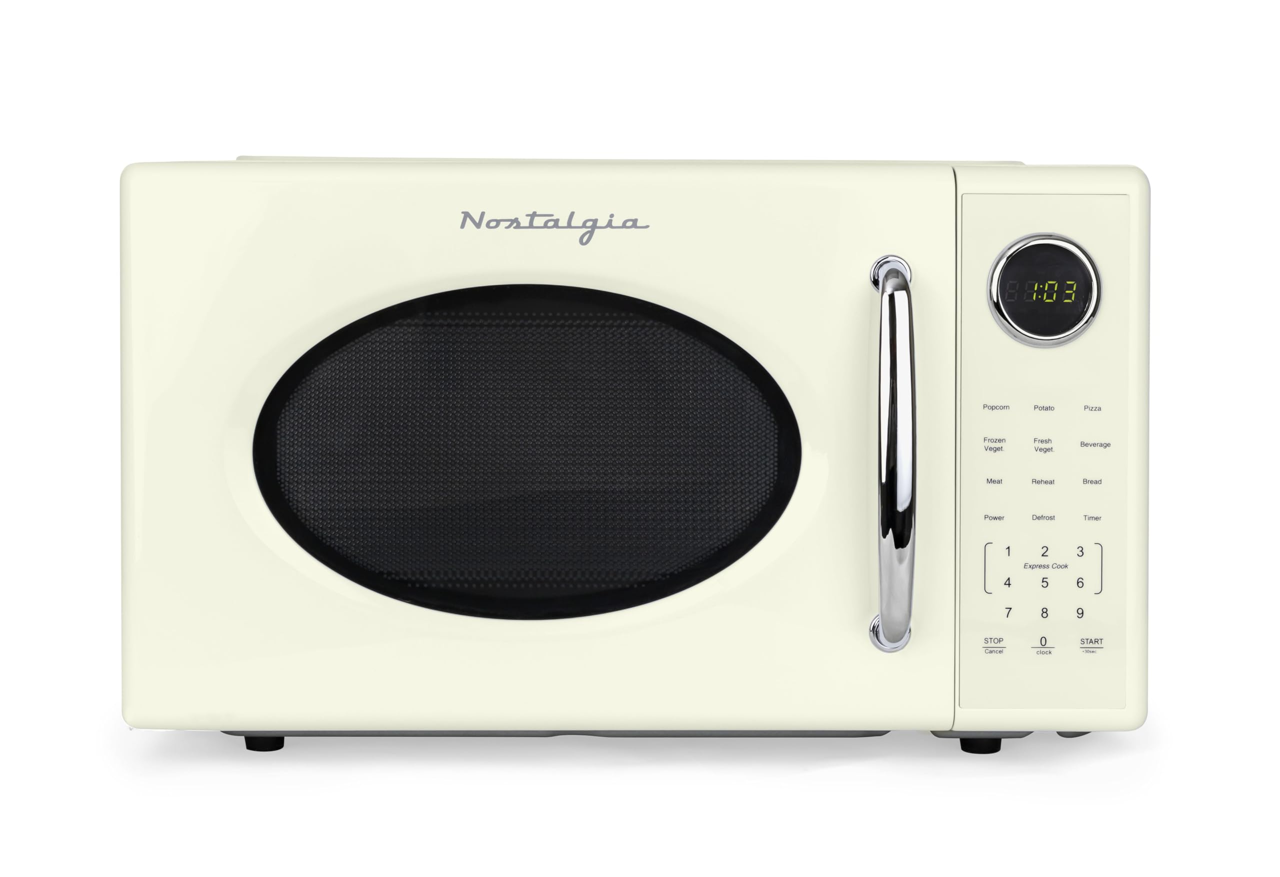 Nostalgia Retro 1000W Microwave Oven 1.1 Cu