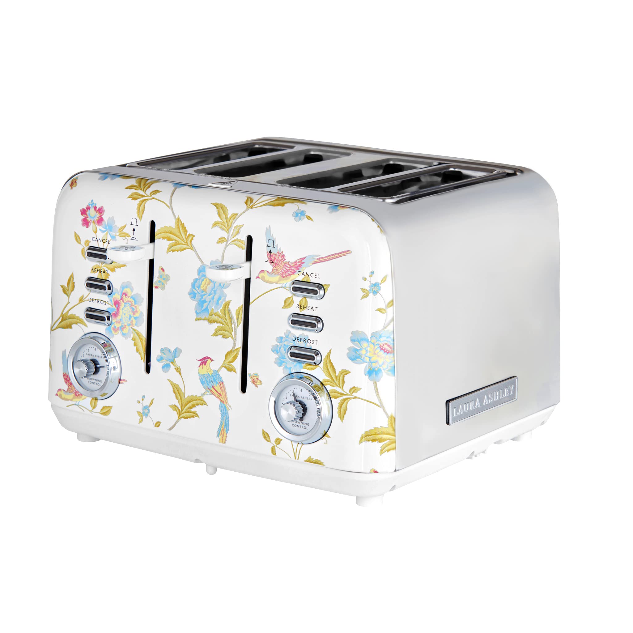 VQ Laura Ashley Elveden White Stainless Steel