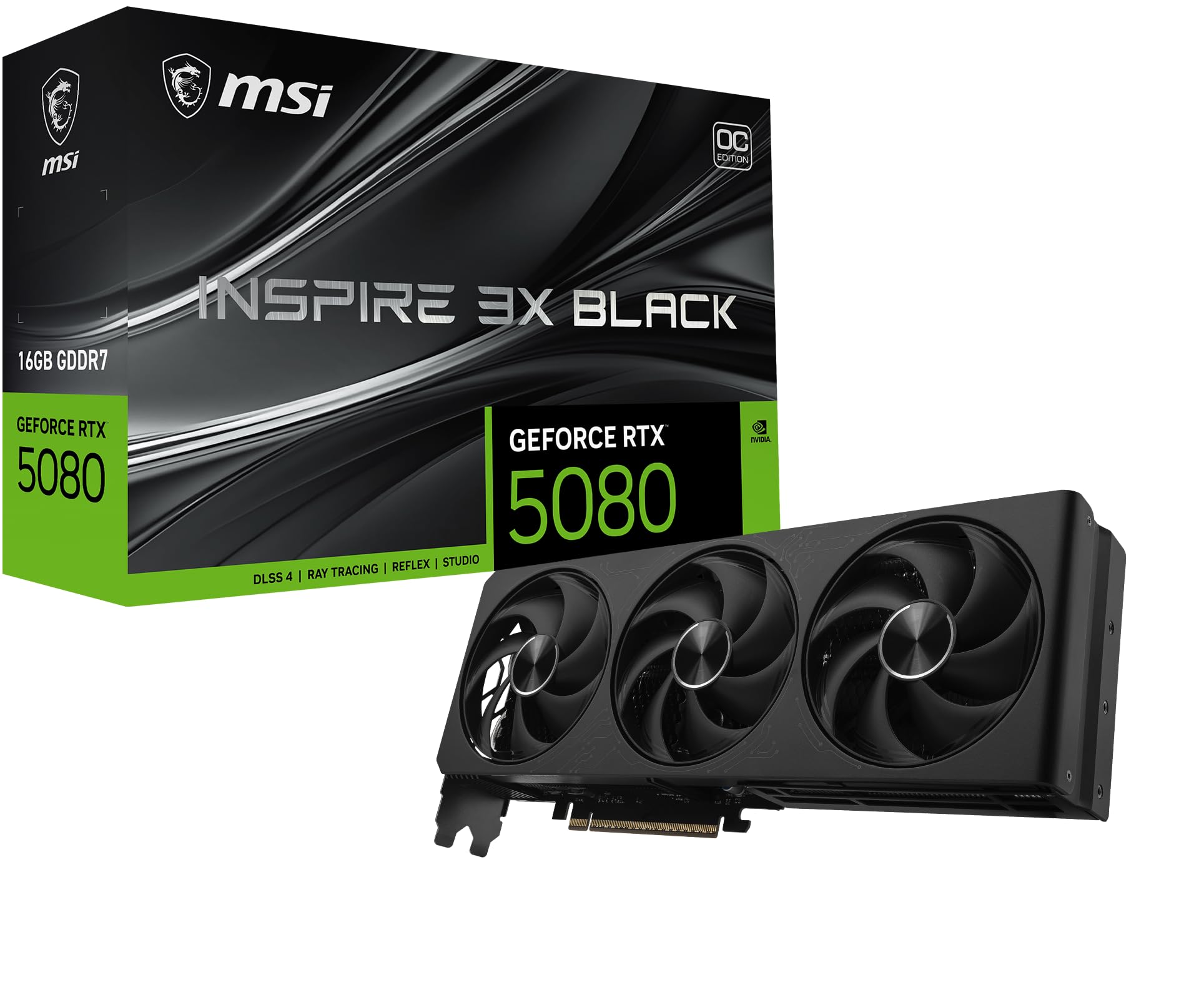 msi Gaming RTX 5080 16G Inspire 3X