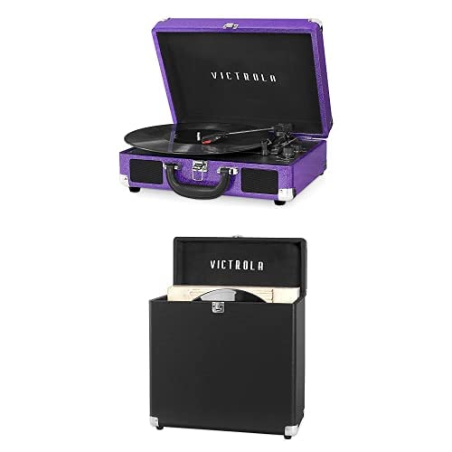 Victrola Vintage 3-Speed Bluetooth Portable Suitcase Record