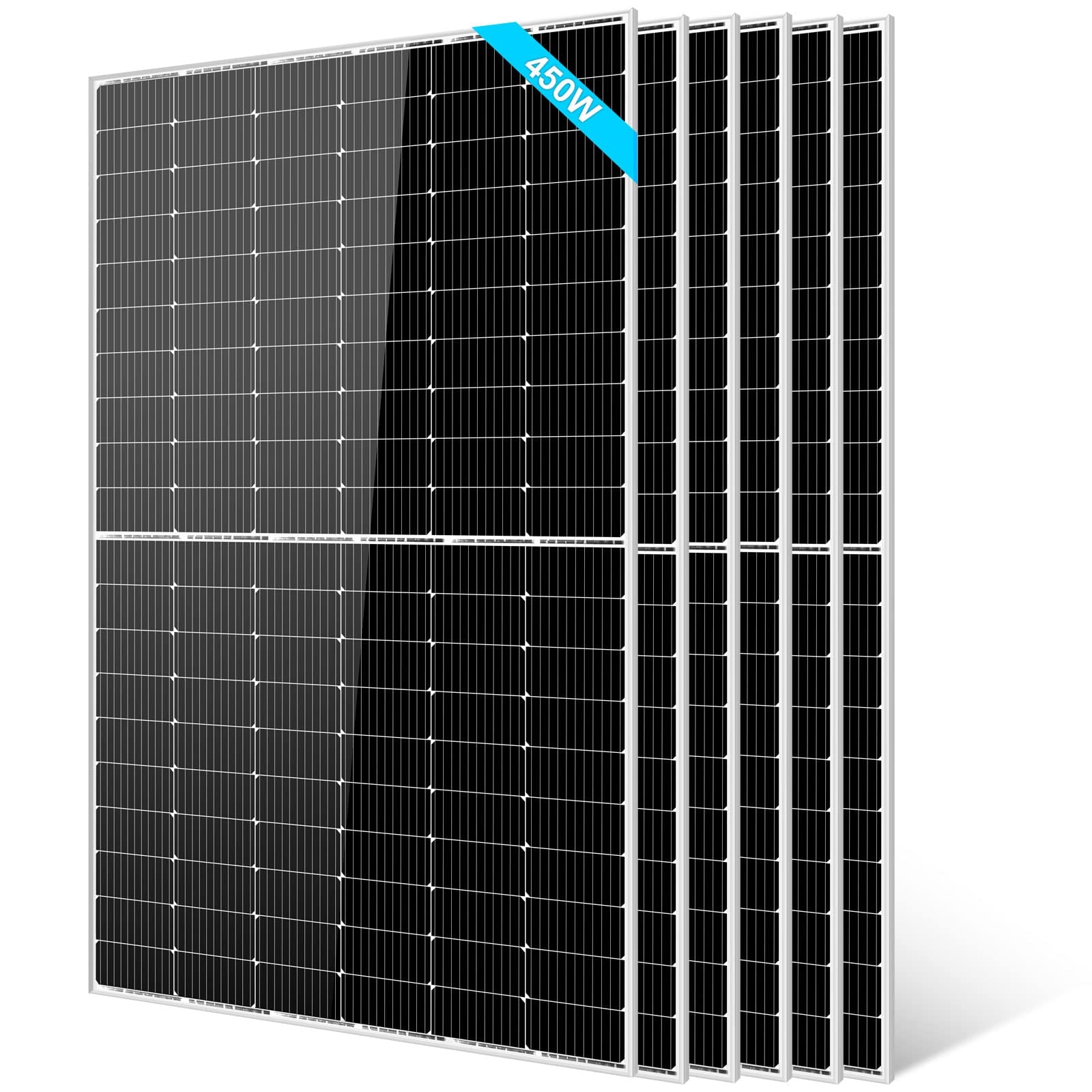 SUNGOLDPOWER UL61730 450W Solar Panel 6PCS,Monocrystalline,Class A
