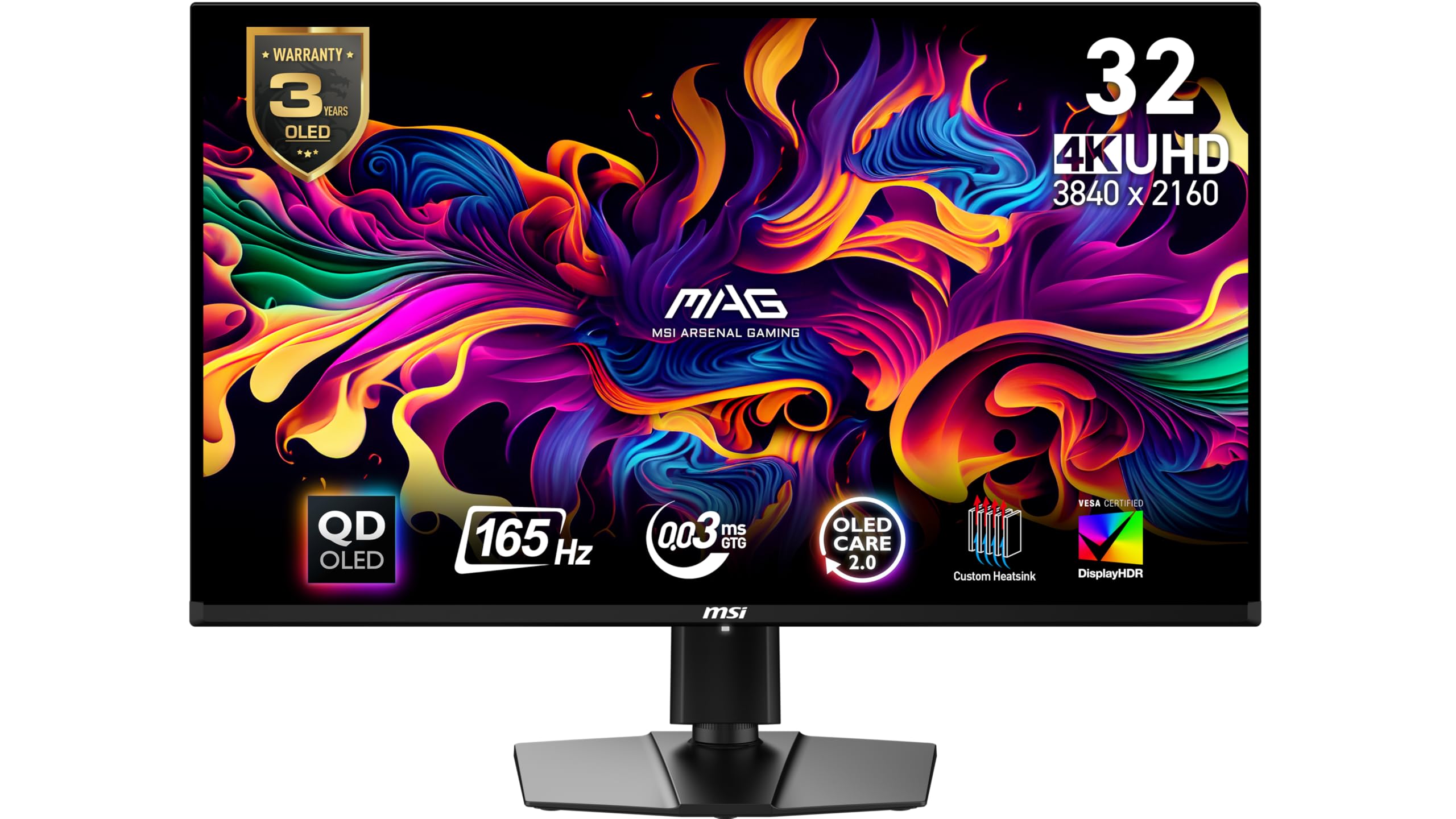 msi MAG 321UP QD-OLED QD-OLED 3840 x