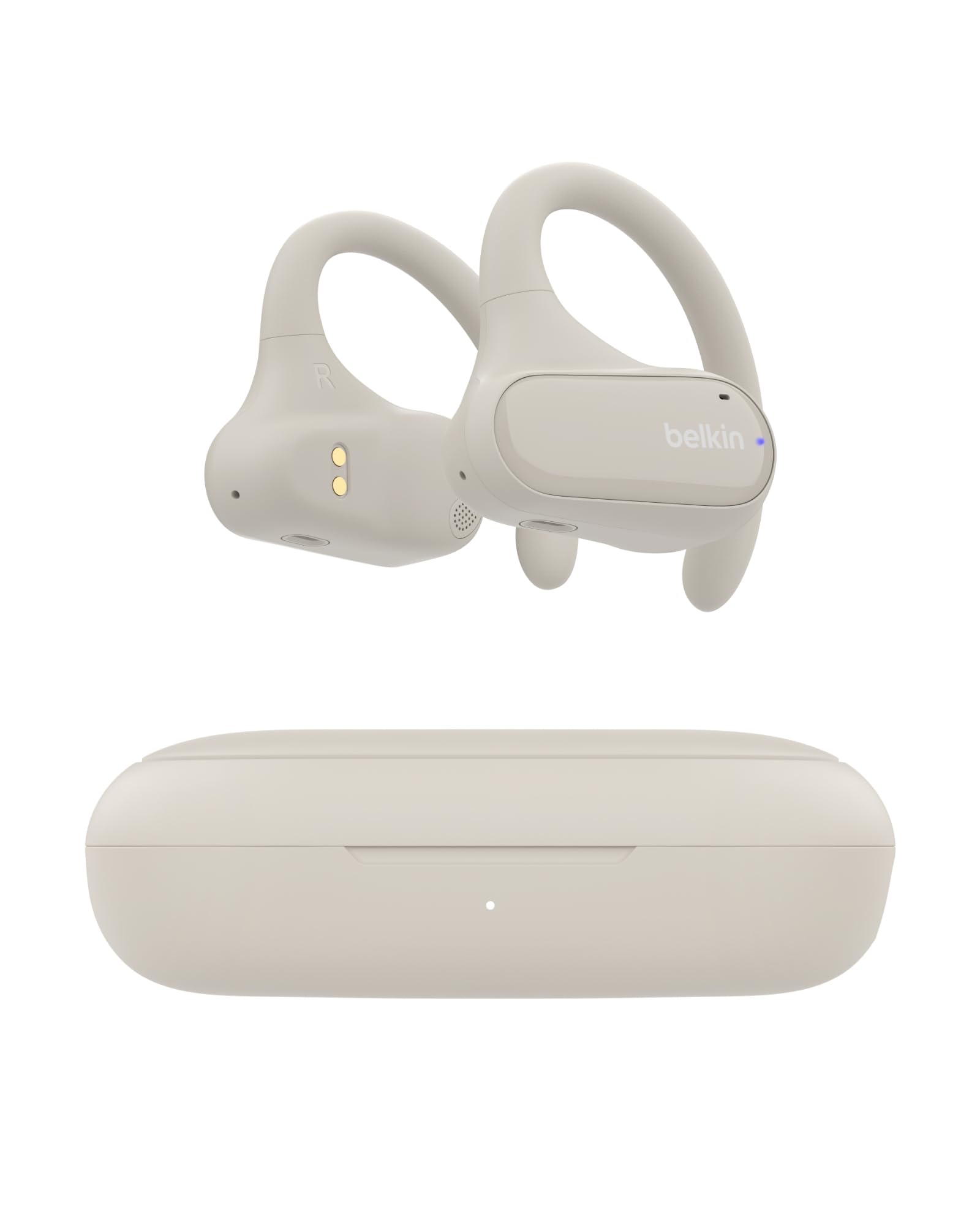 Belkin SoundForm ClearFit Wireless Open-Ear Earbuds, Lightweight