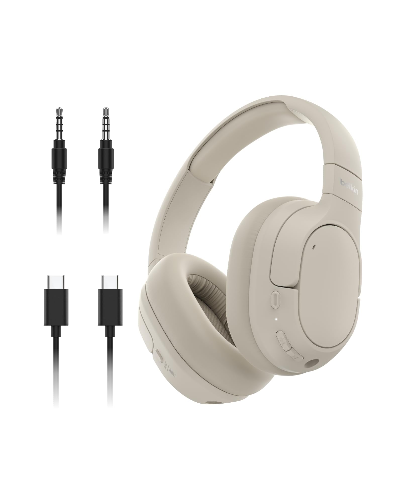 Belkin SoundForm Isolate Bluetooth Over-Ear Headphones
