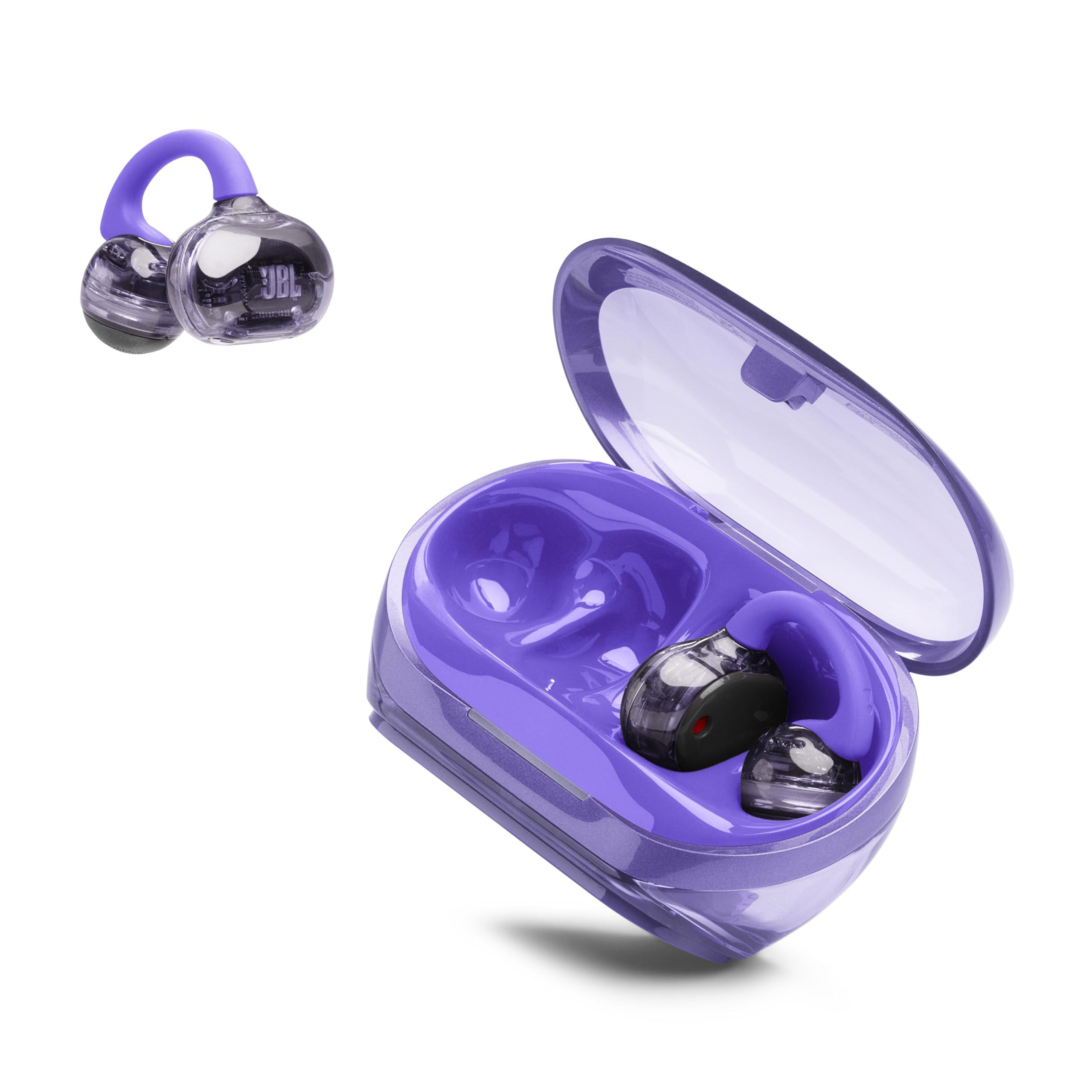 JBL Soundgear Clips Open Ear Headphones (Purple)