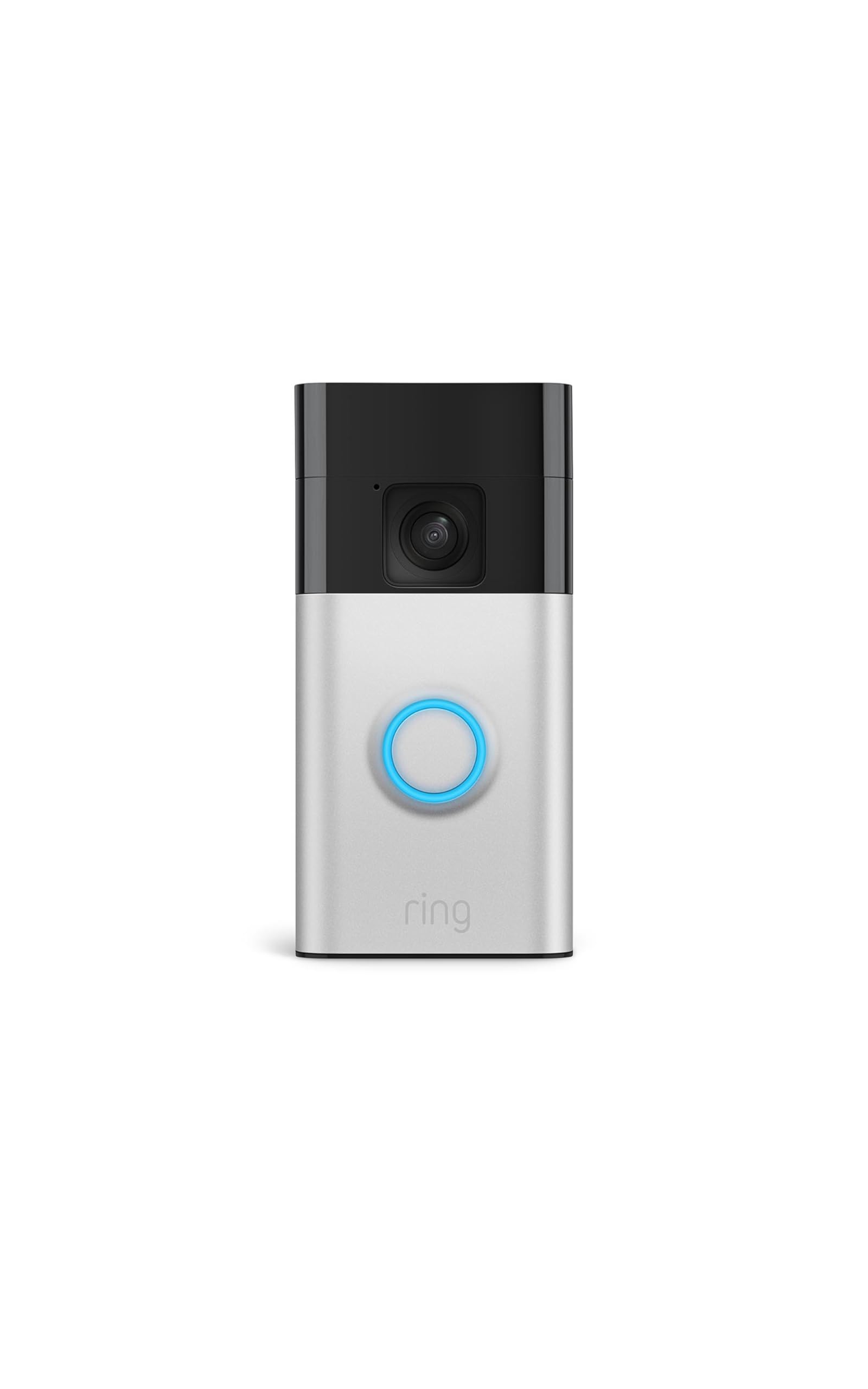 Ring Battery Doorbell , Home or business (Satin Nickel)