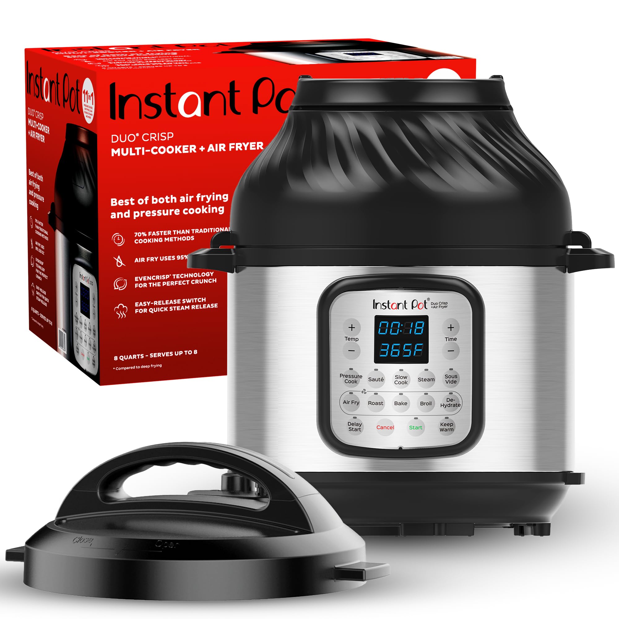 Instant Pot Duo Crisp 11-in-1 Air Fryer