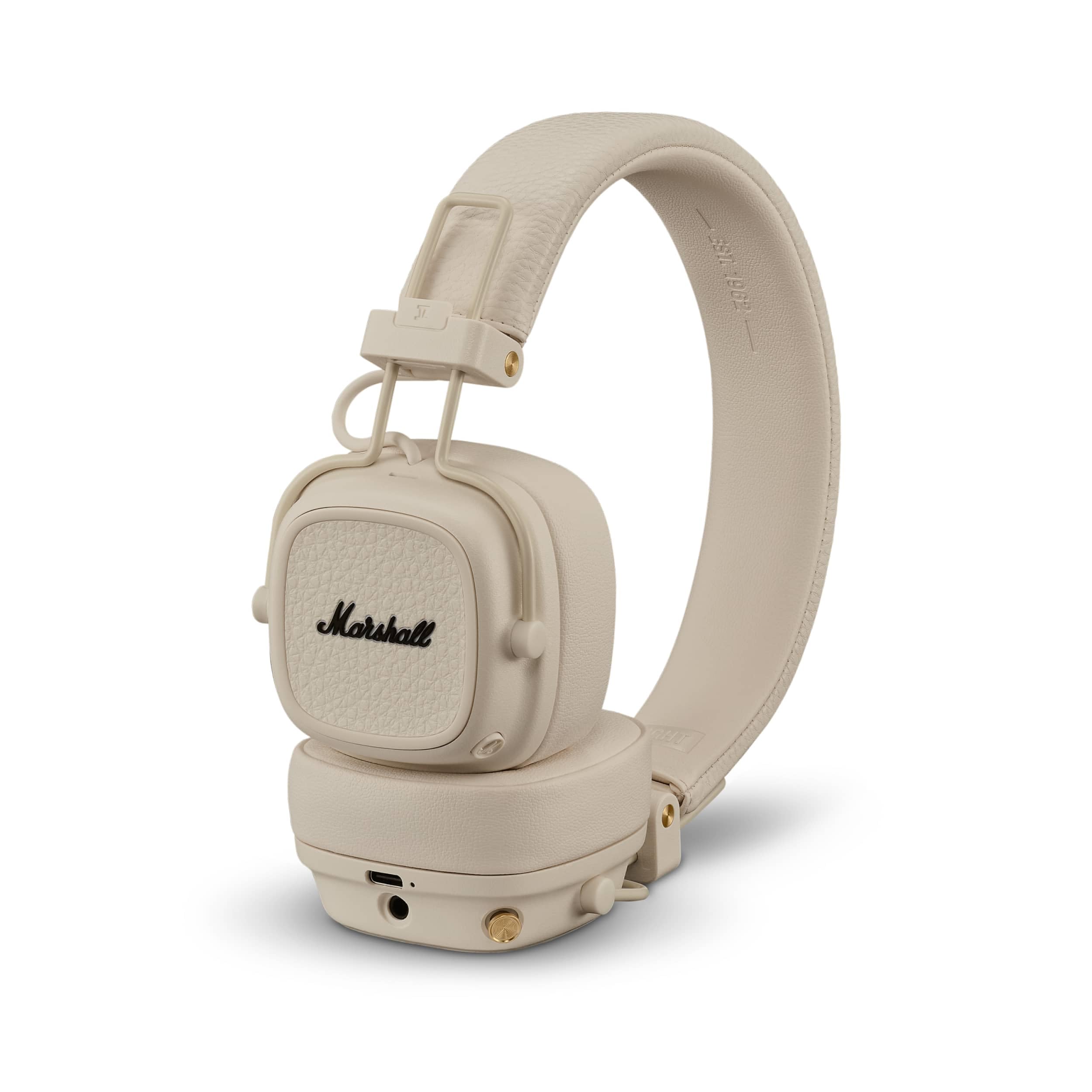 Marshall Major V Wireless On-Ear Bluetooth Headphones (Cream)