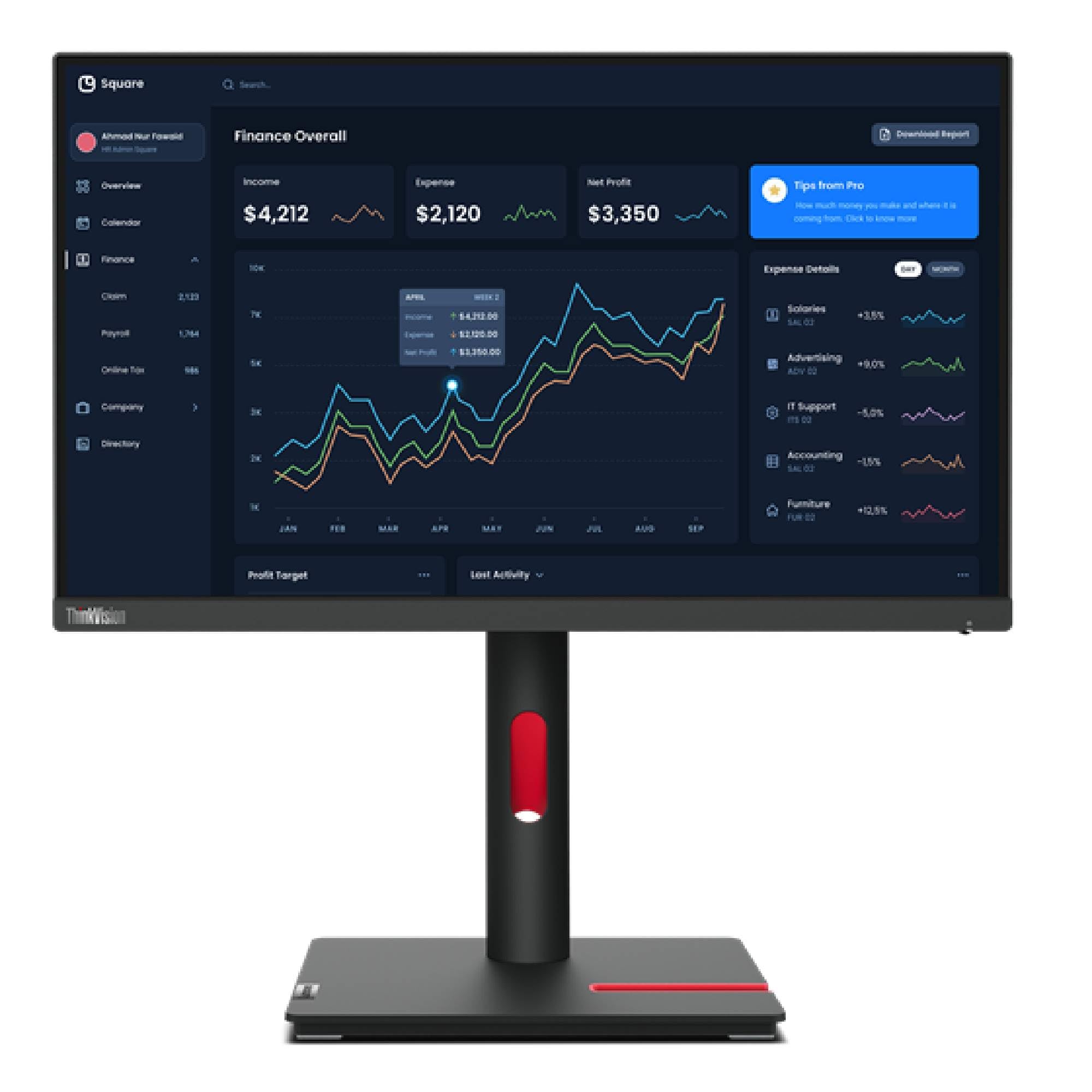 Lenovo ThinkVision T22i-30 22