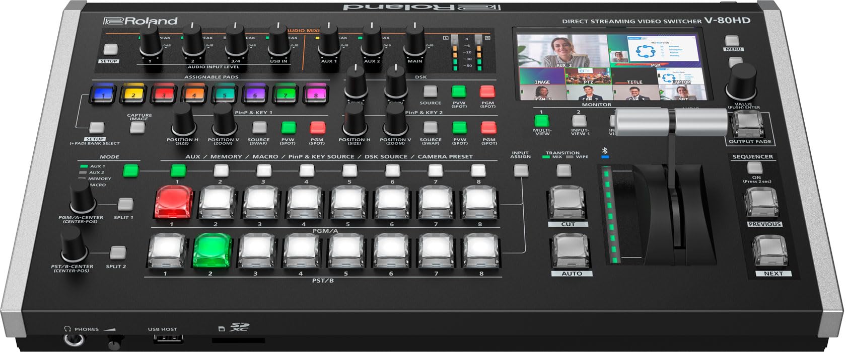 Roland Professional V-80HD Switching