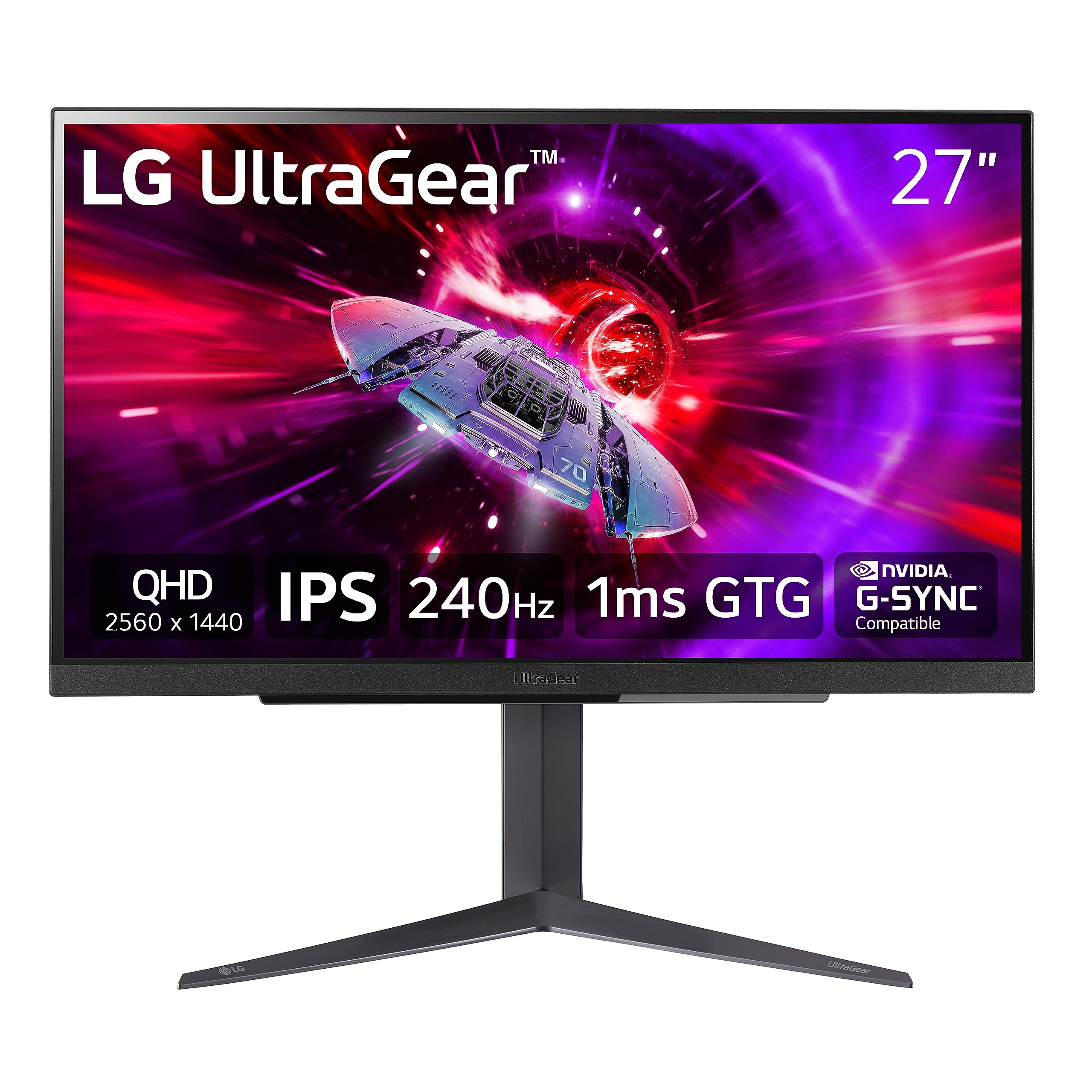LG 27GR83Q-B Ultragear QHD IPS Gaming Monitor