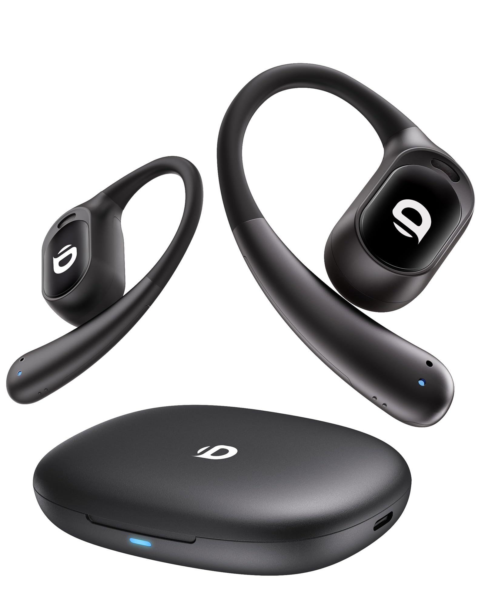Open Ear Earbuds, True Wireless Open Ear