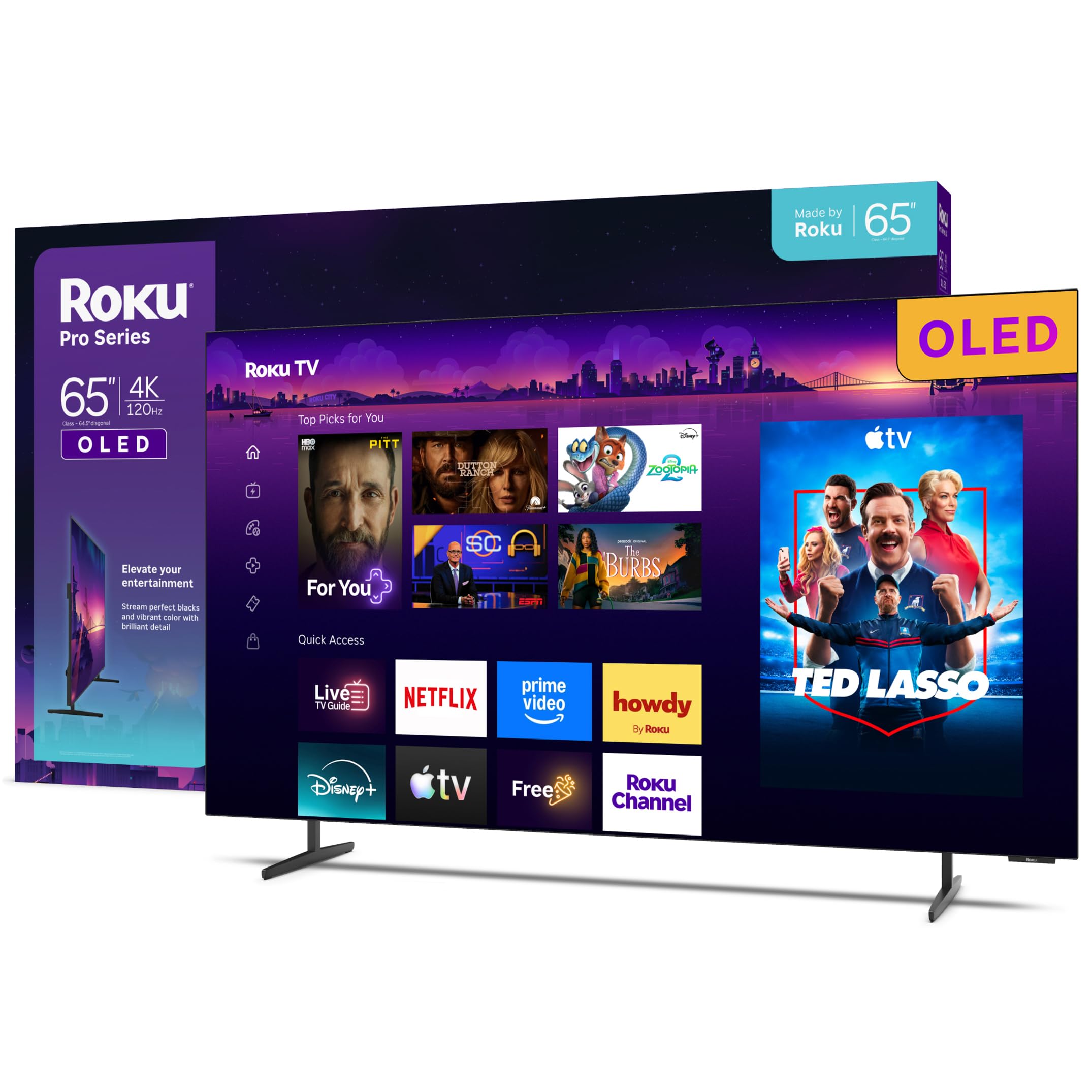 Roku 65-inch Pro TV 4K OLED