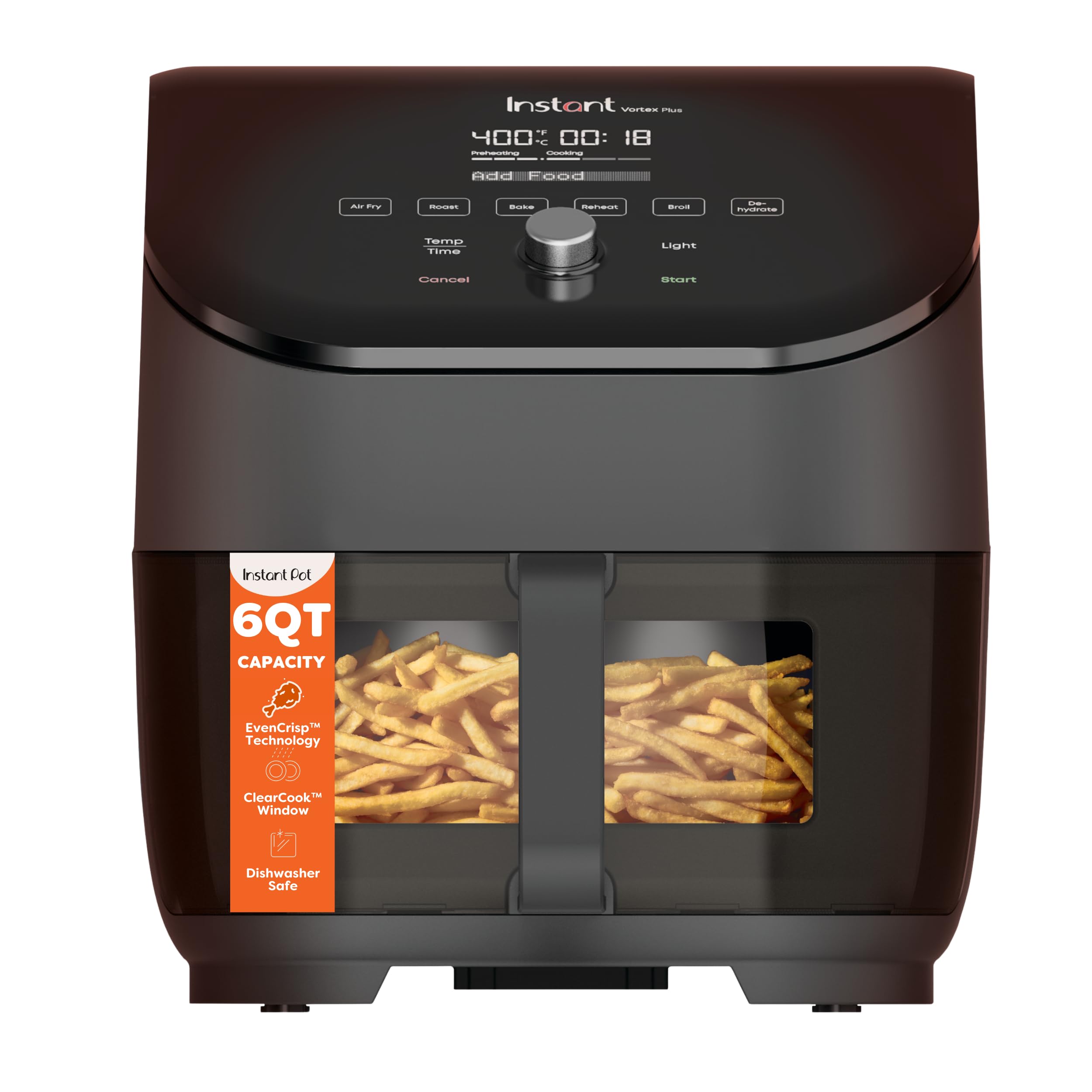 Instant Pot Vortex Plus 6QT ClearCook Air