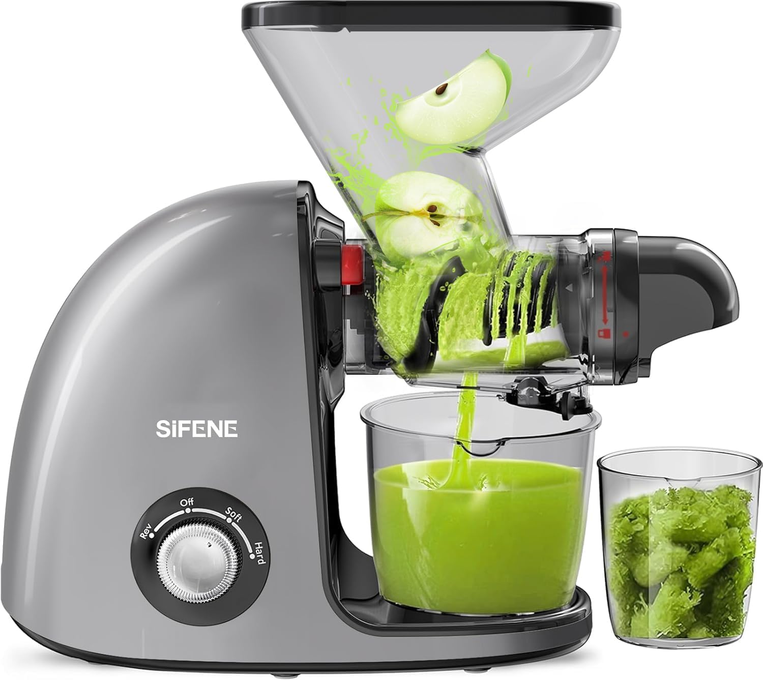 SIFENE Cold Press Juicer Machine, Compact Slow