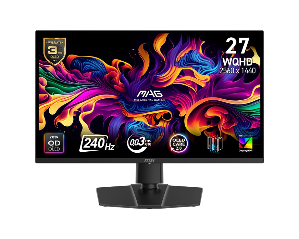 msi MAG 271QP QD-OLED X24 26.5 WQHD