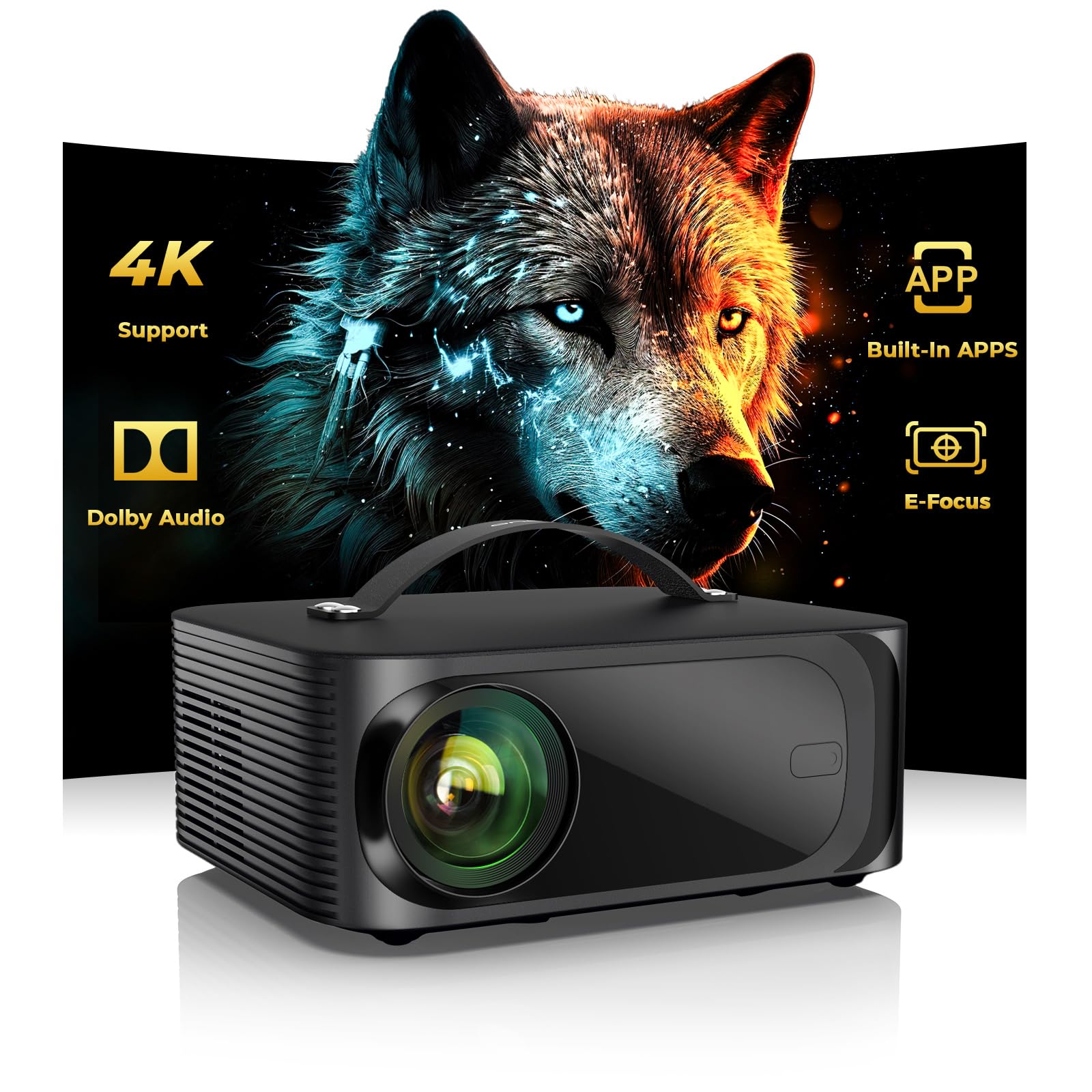 ONOAYO Outdoor-Projector-4K