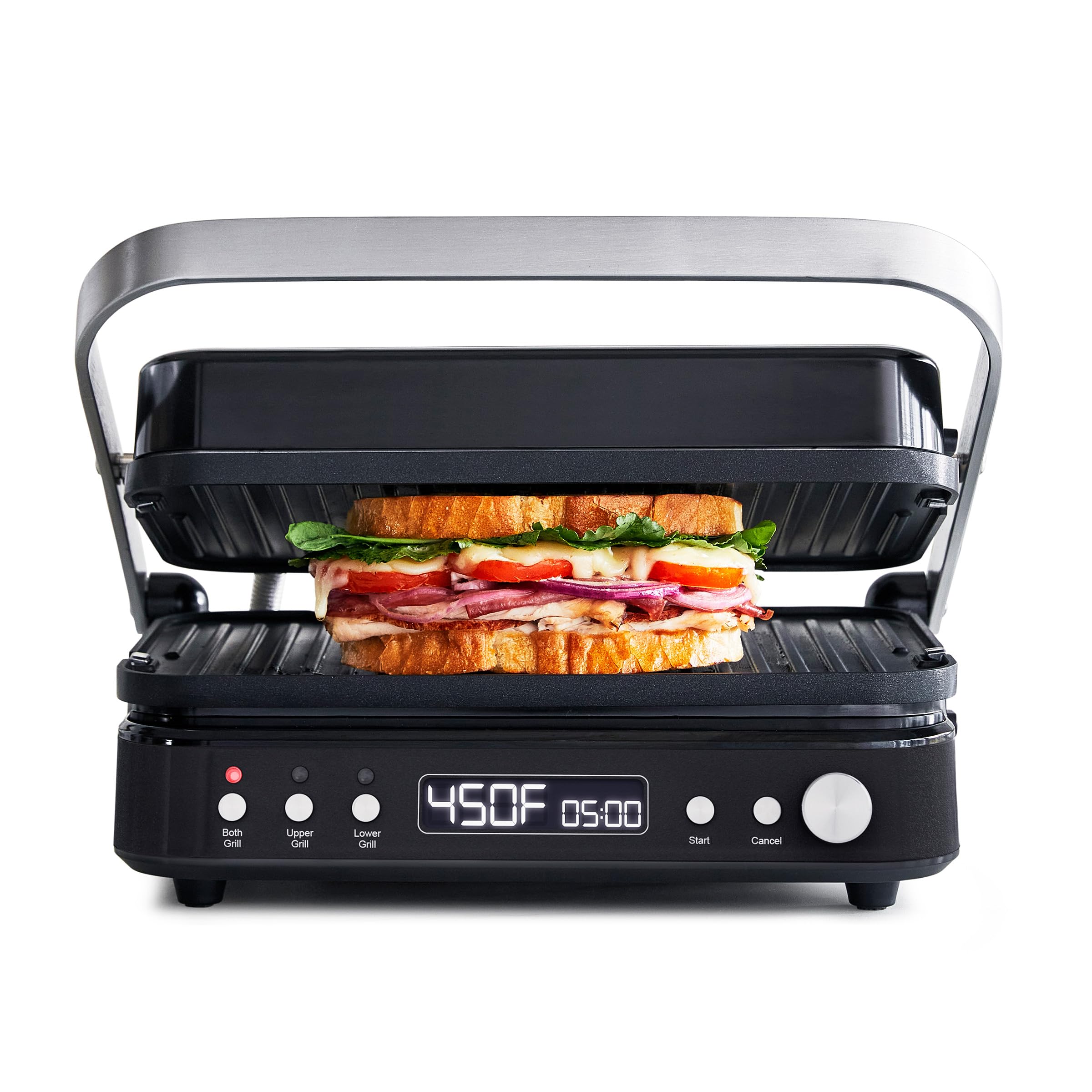 GreenPan 6-in-1 Multifunction Removable Plate Indoor Grill