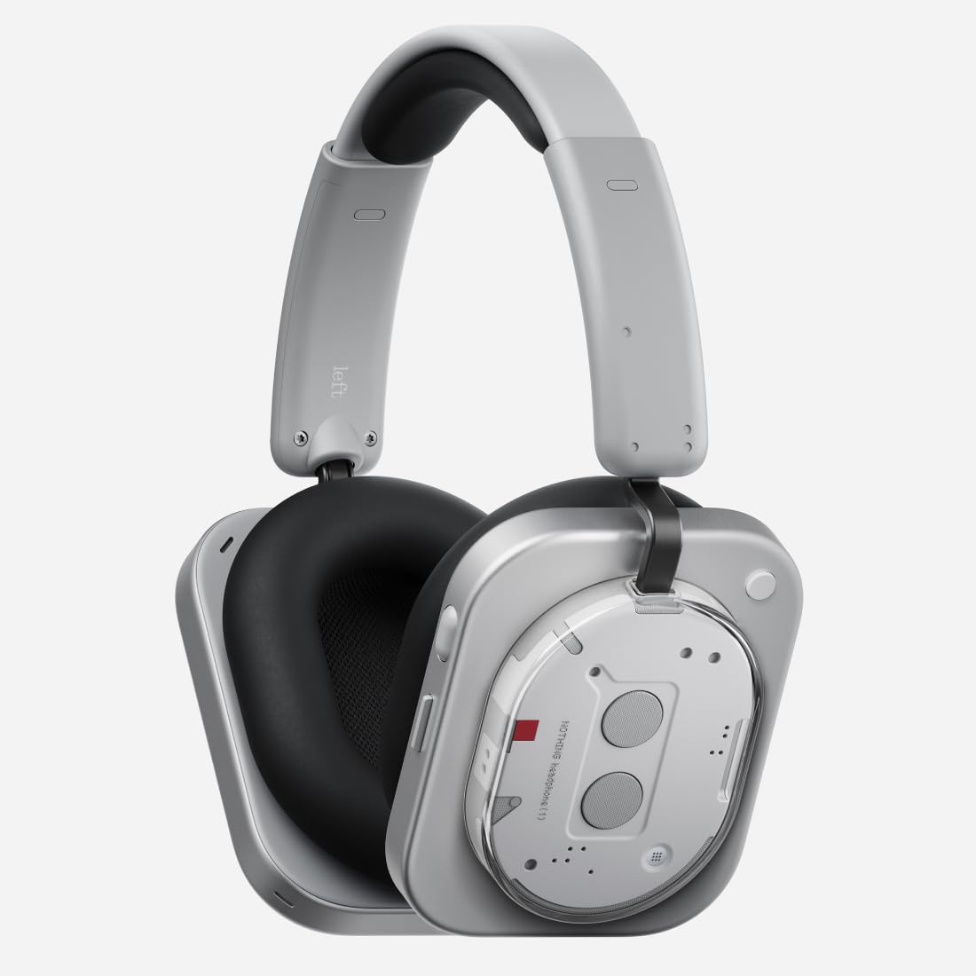 Nothing Headphone Hybrid Active Noise Cancelling Headphones (White)