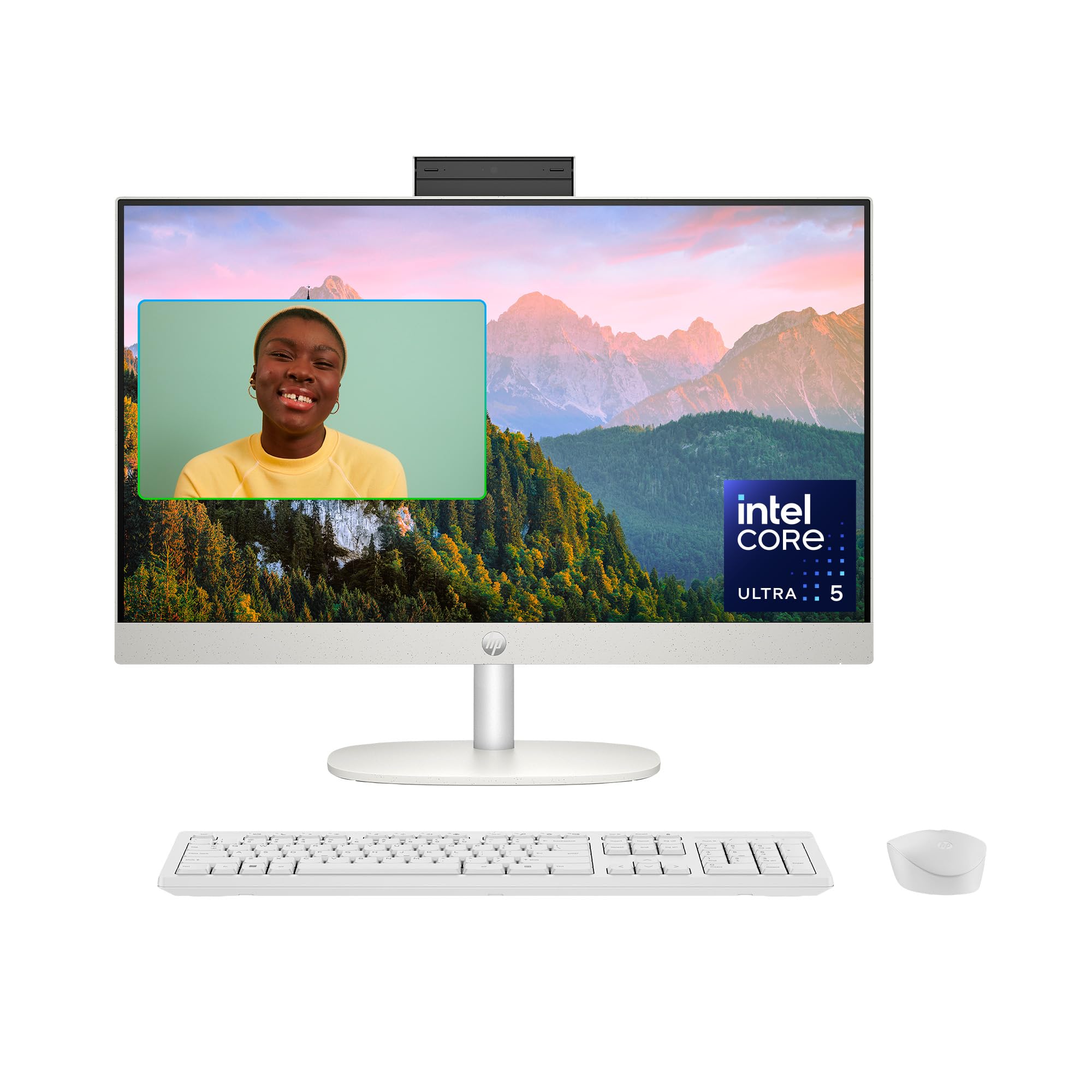 HP 24 All-in-One Desktop PC, FHD Display