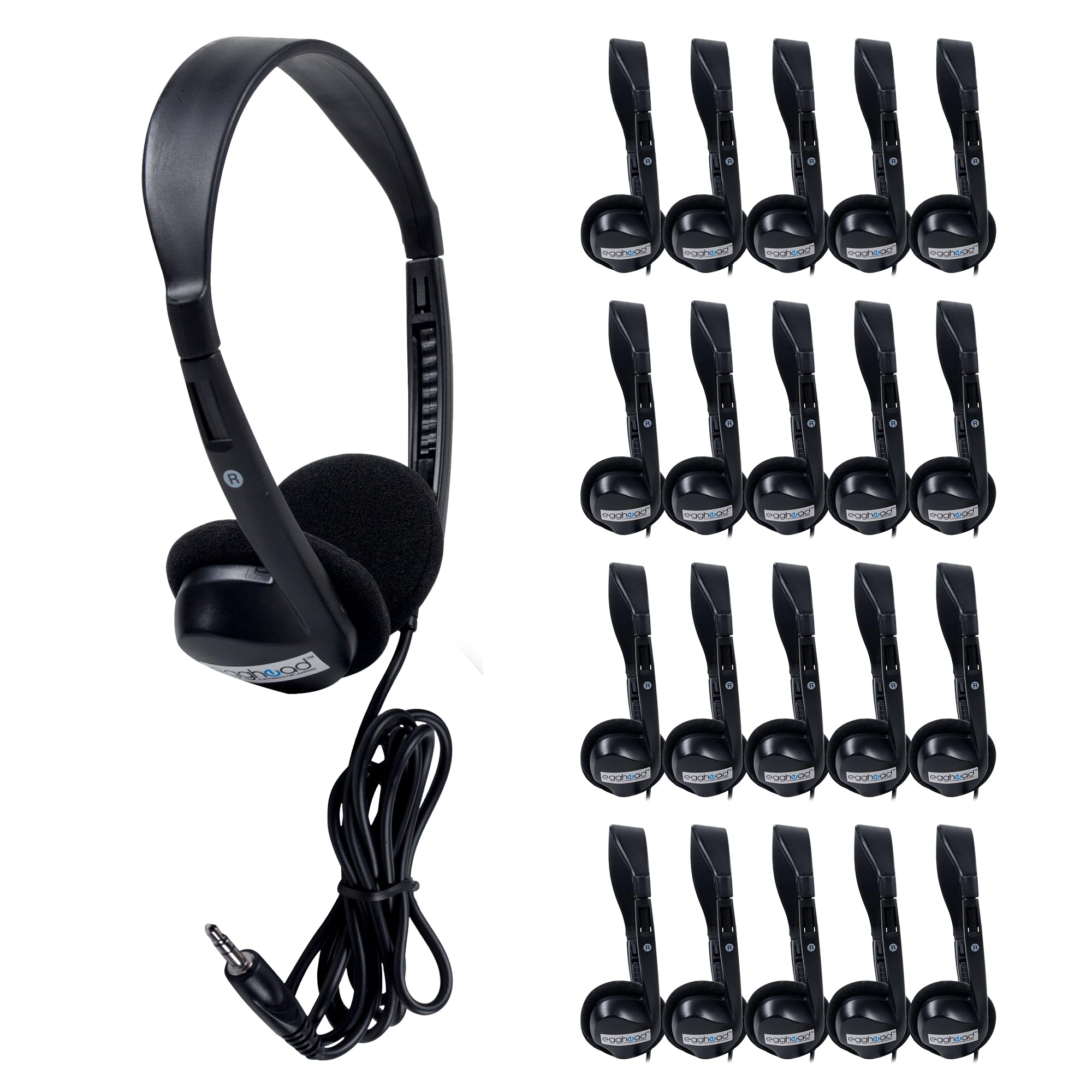 Egghead Over-Ear Kids' Stereo Headphones