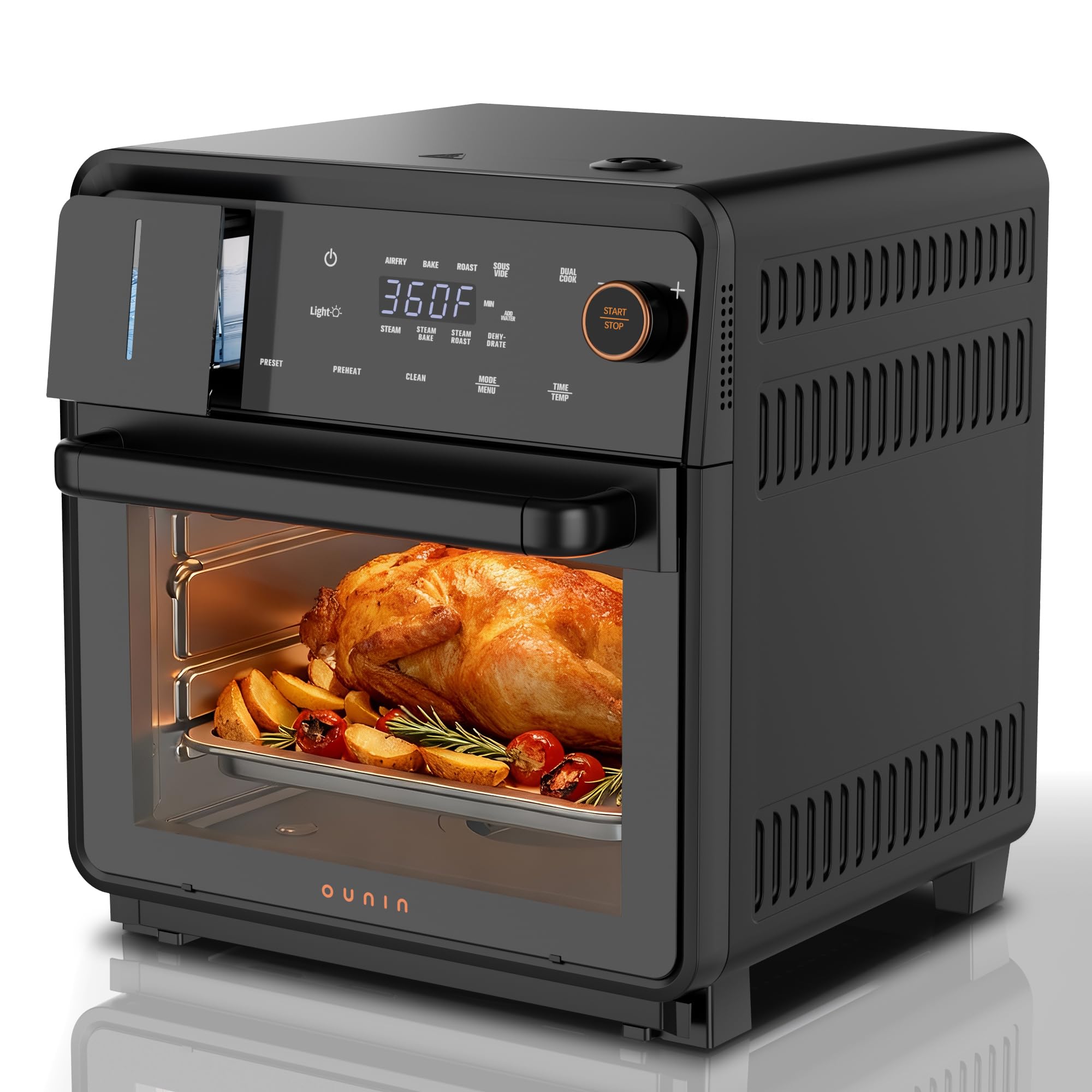 OUNIN Air Fryer Toaster Oven Combo, 
