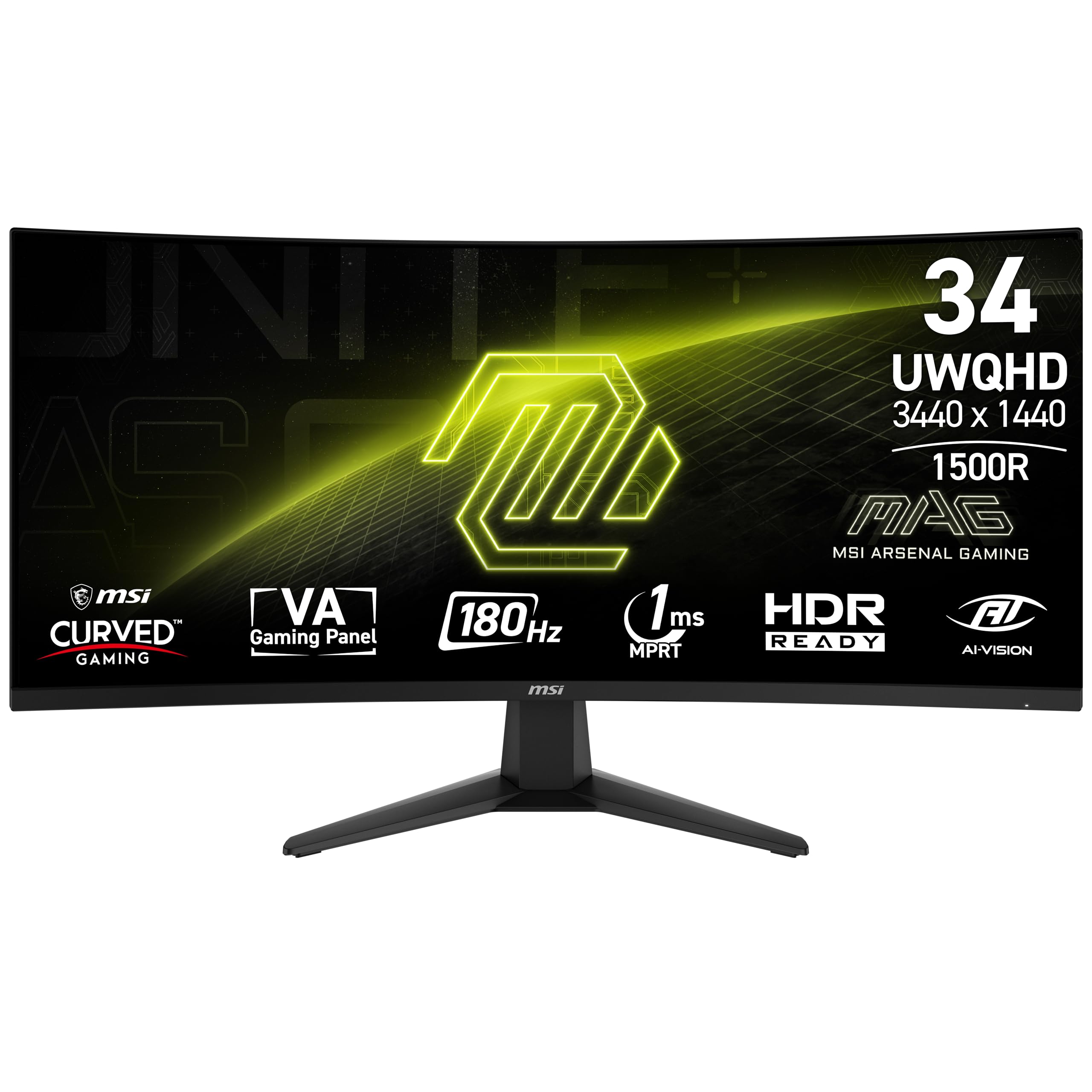 msi MAG 346CQ 3440 x 1440 Gaming