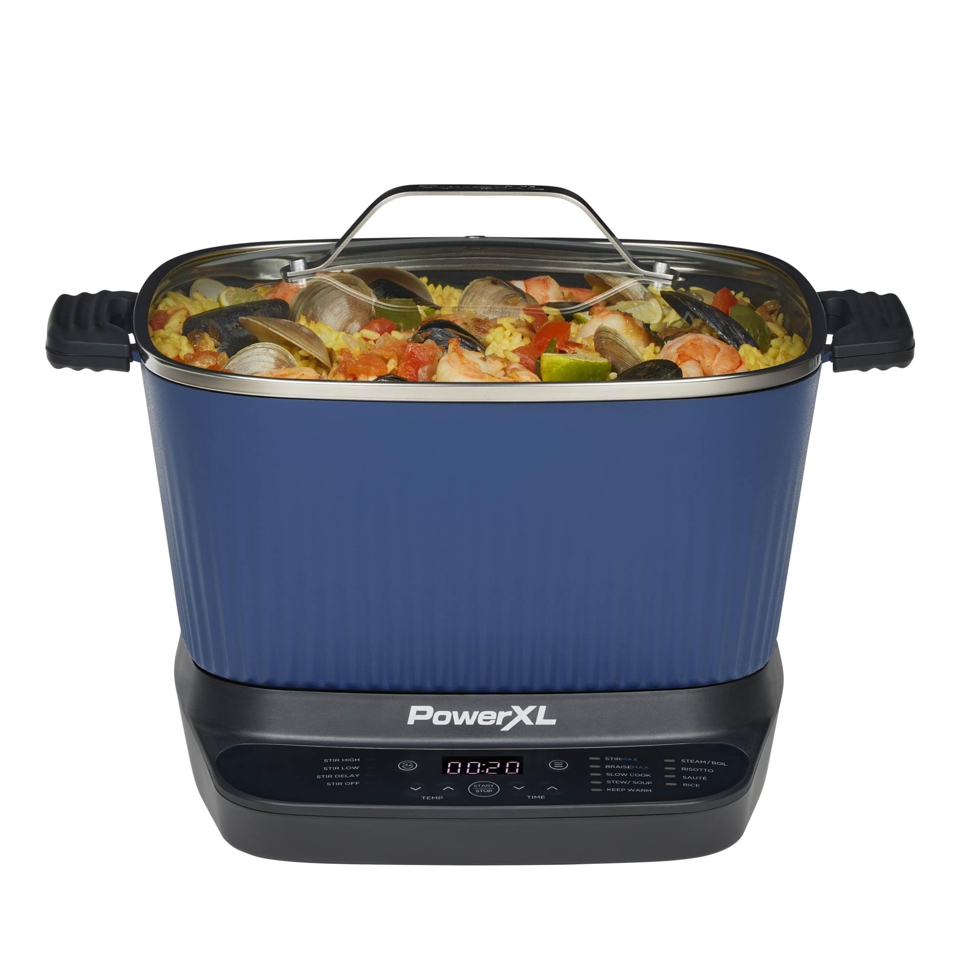STIRMAX™ Midnight Blue 7.5 Quart Digital Multi-Cooker