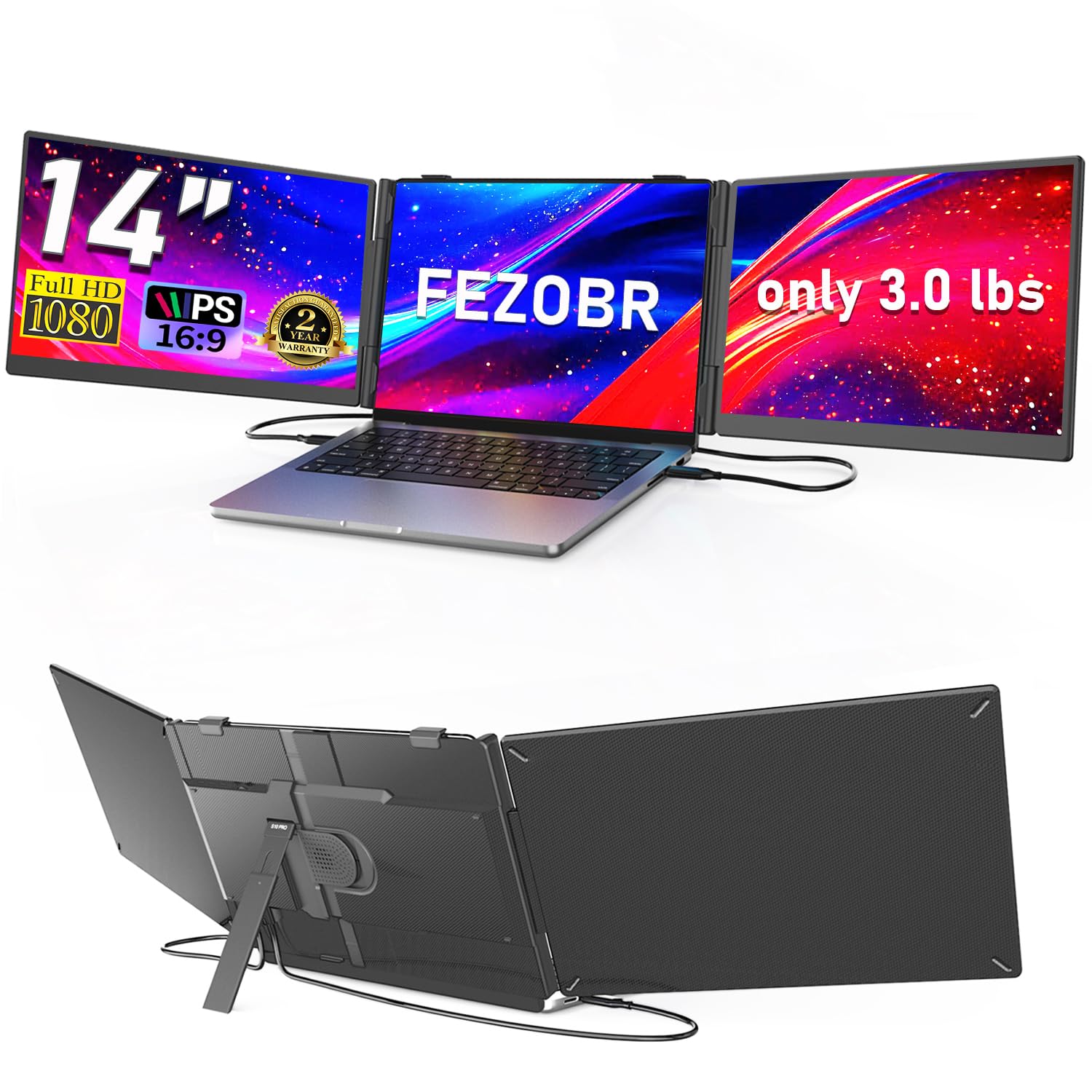 FEZOBR Triple Screen Extender