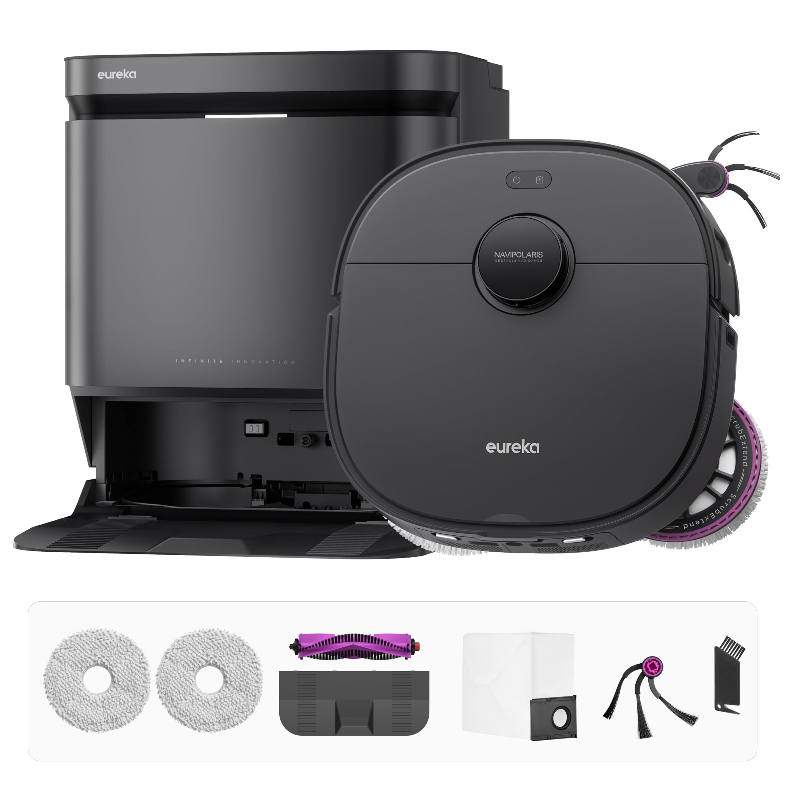 Eureka J15 Max Ultra Self-Emptying Robot Vacuum