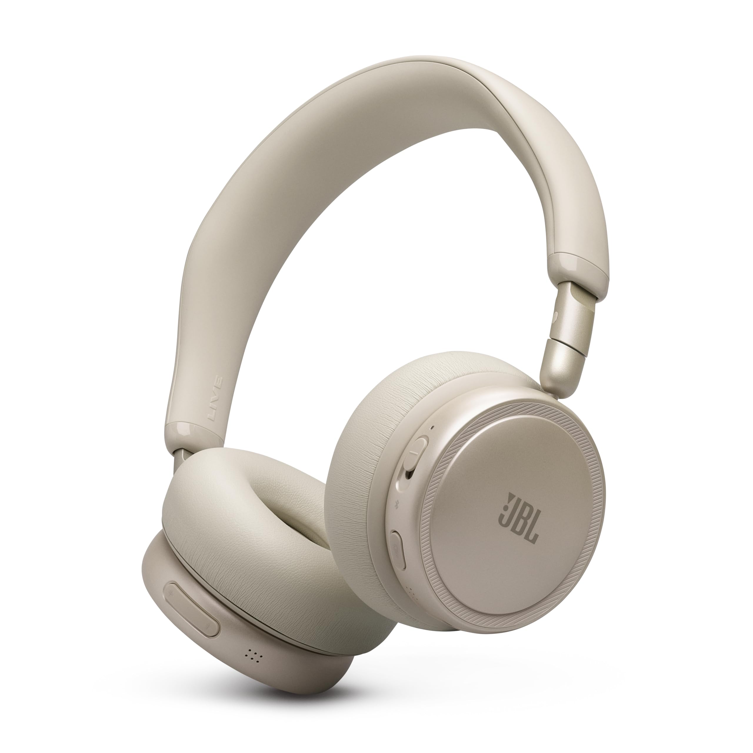 JBL Live 680NC Wireless on-Ear Noise Cancelling Headphones (Champagne)