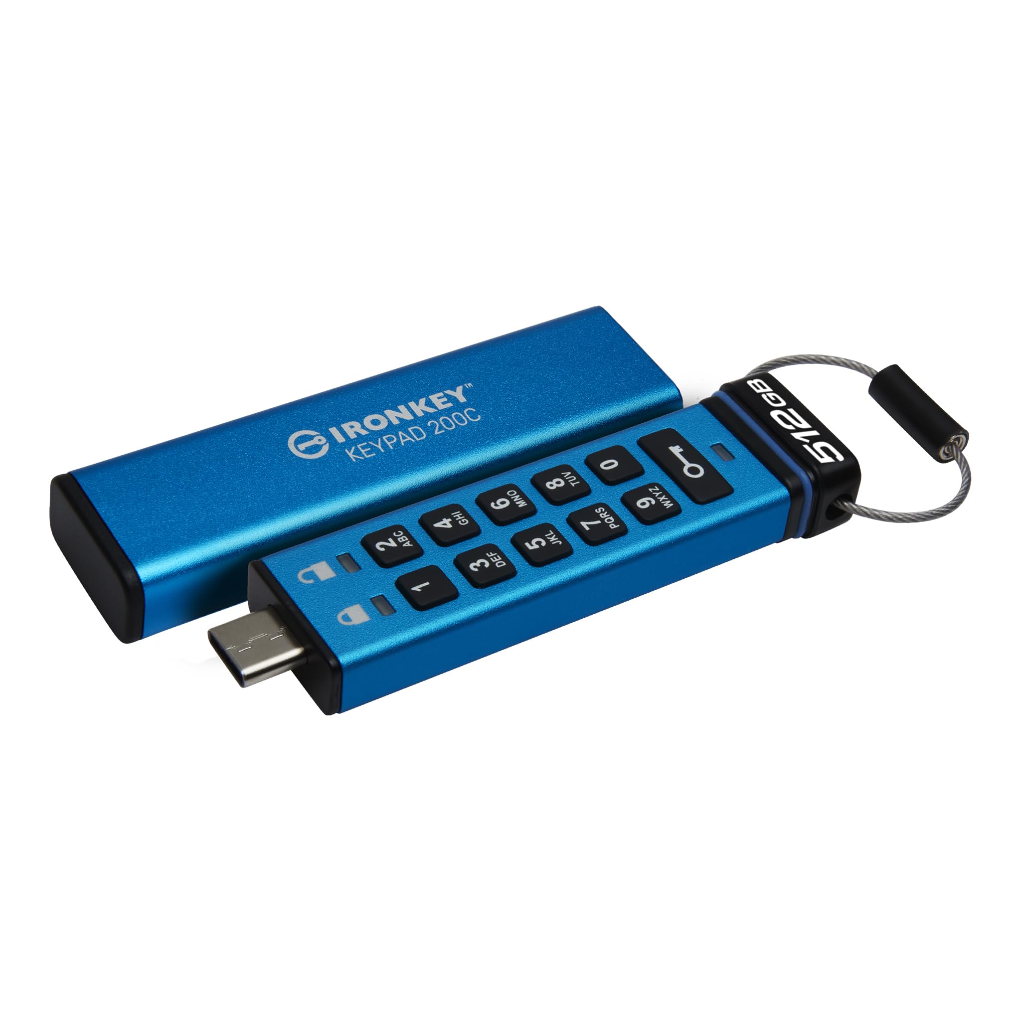 Kingston Ironkey Keypad 200 USB-C Encrypted Flash