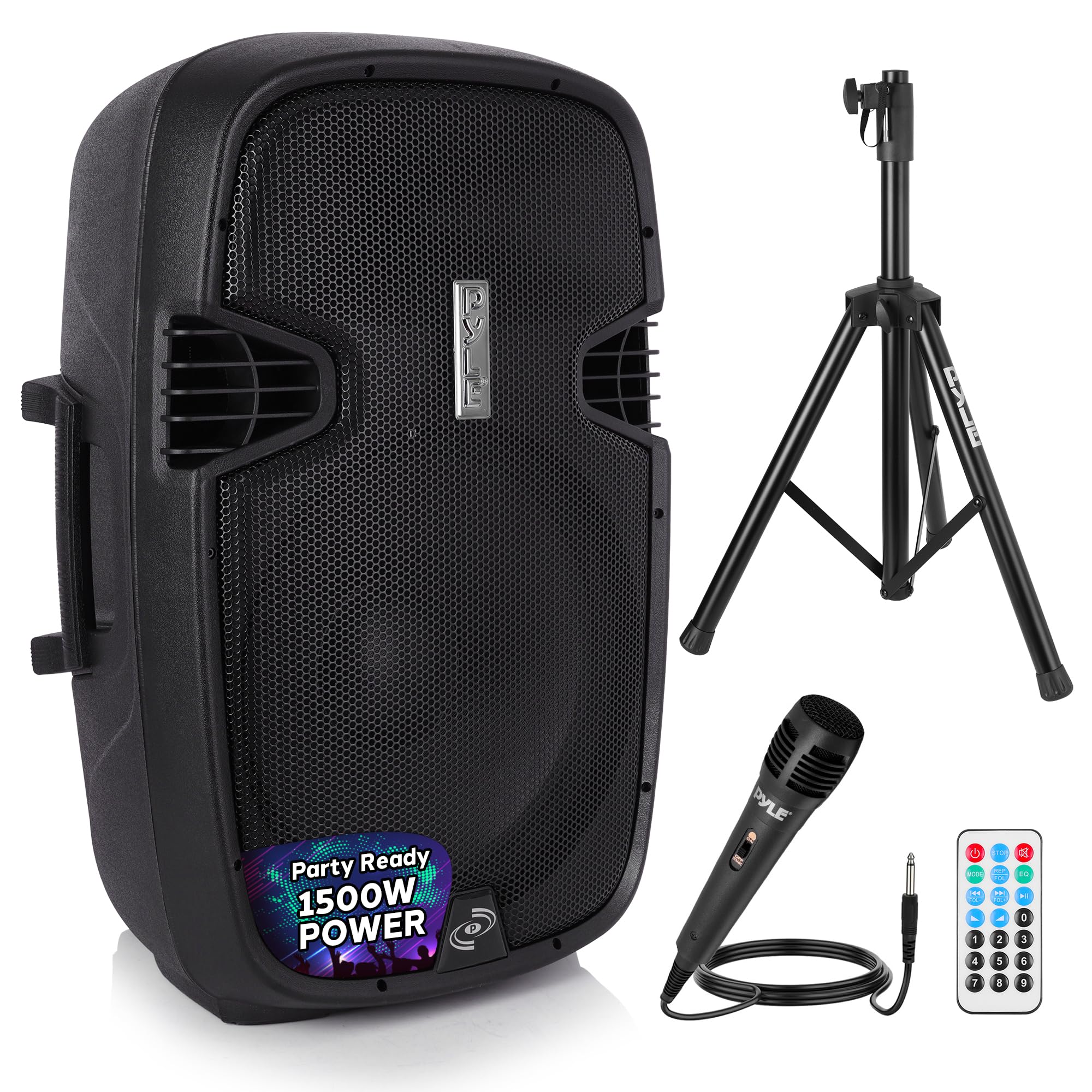 Pyle Wireless Portable PA Speaker System 1500W