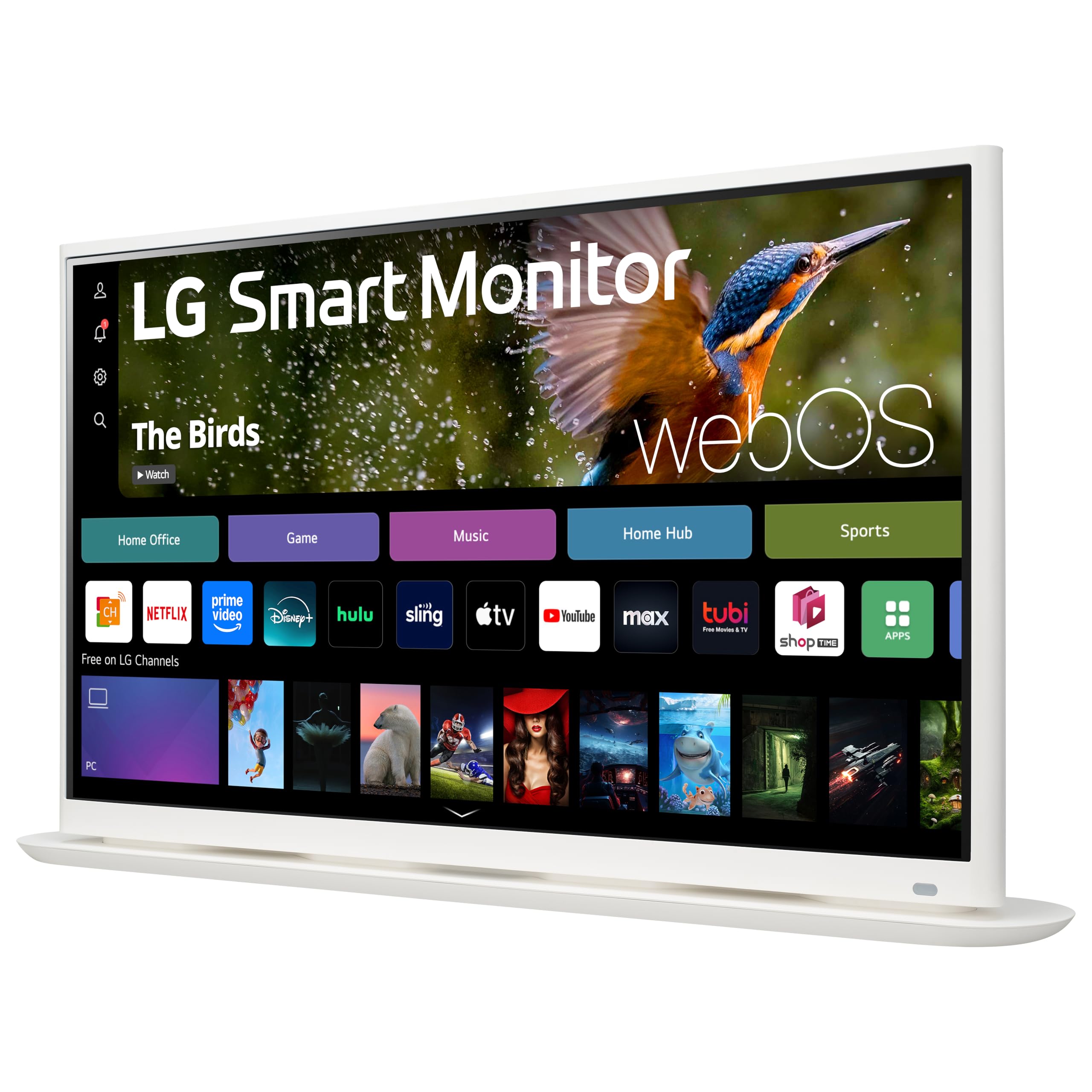 LG 32SR70U-W 4K UHD Smart Monitor