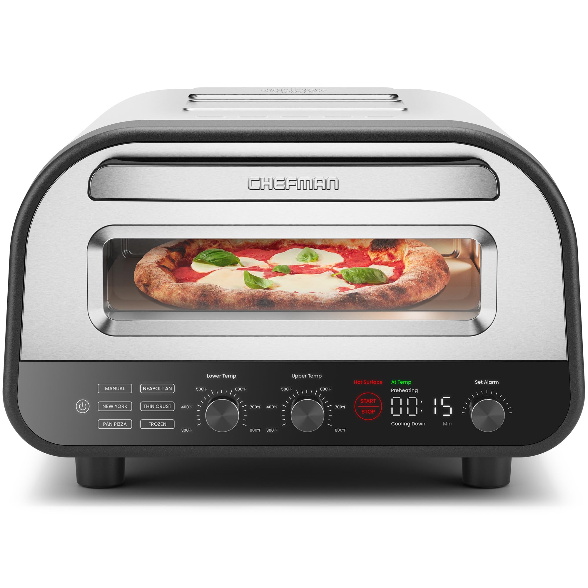 CHEFMAN Indoor Pizza Oven - Makes 12