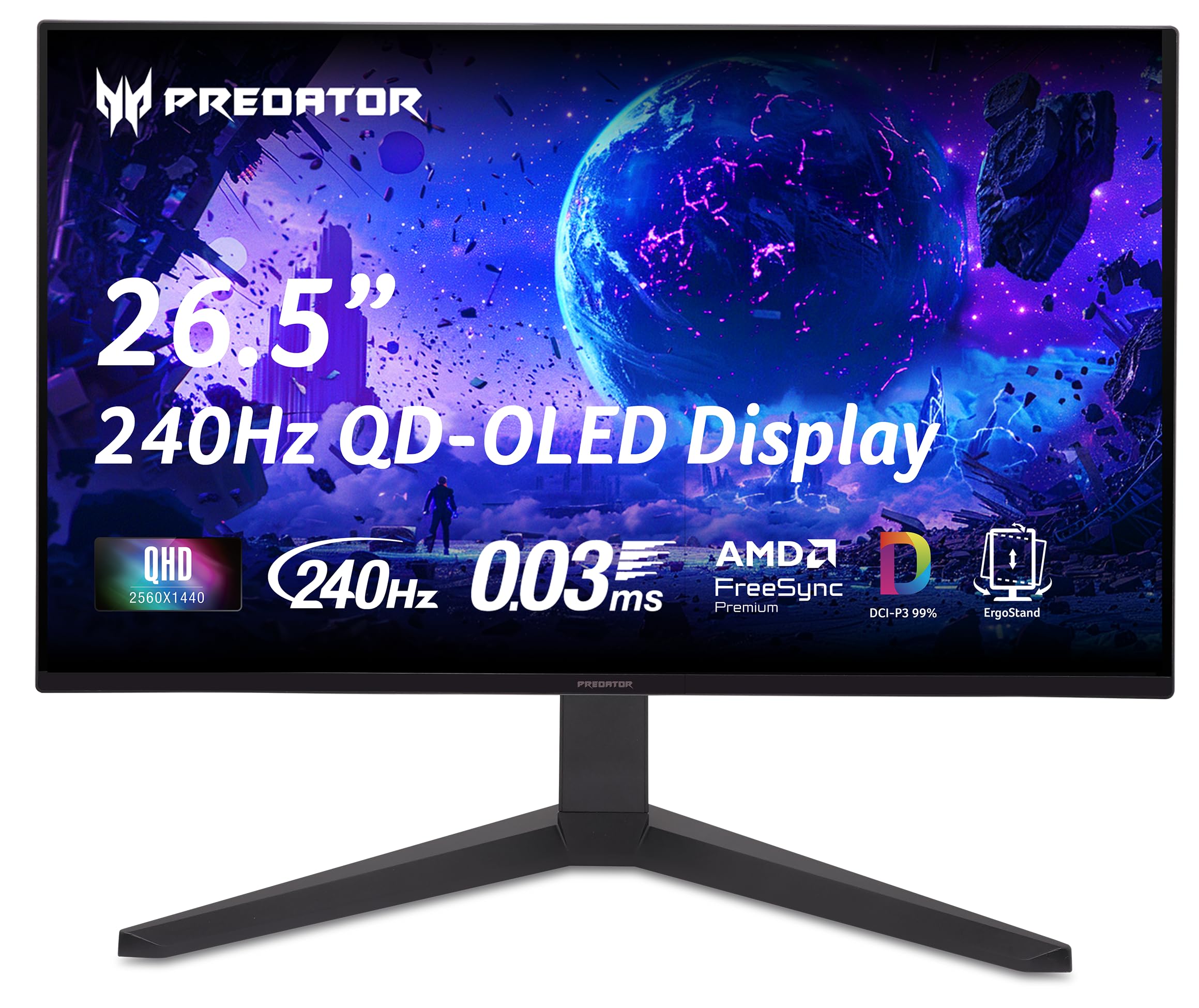 Acer Predator Gaming Monitor | 26.5 WQHD