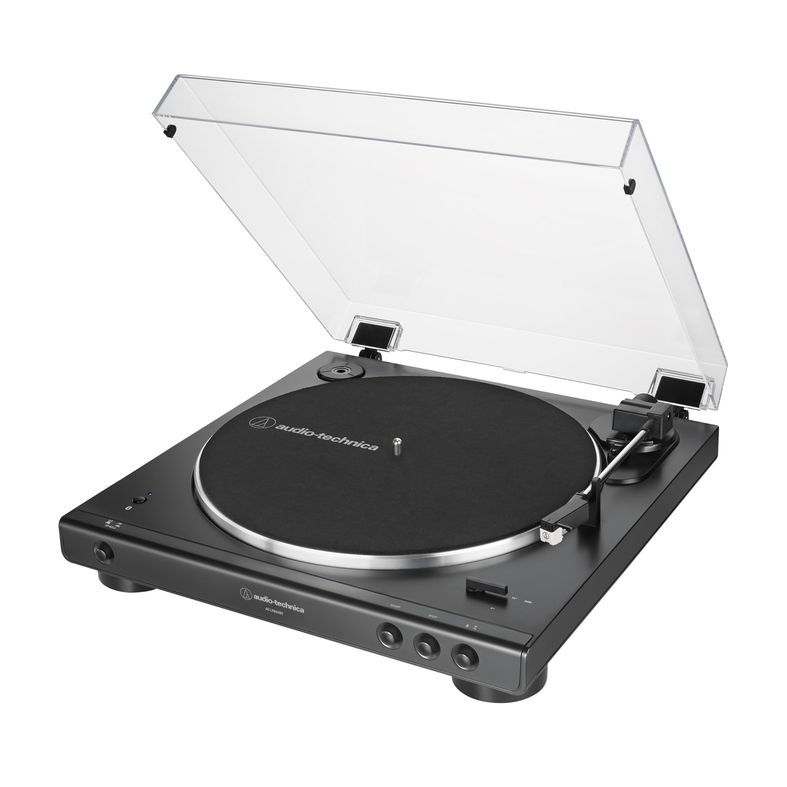 Audio-Technica AT-LP60XBT-BK Fully Automatic Wireless Belt-Drive Turntable