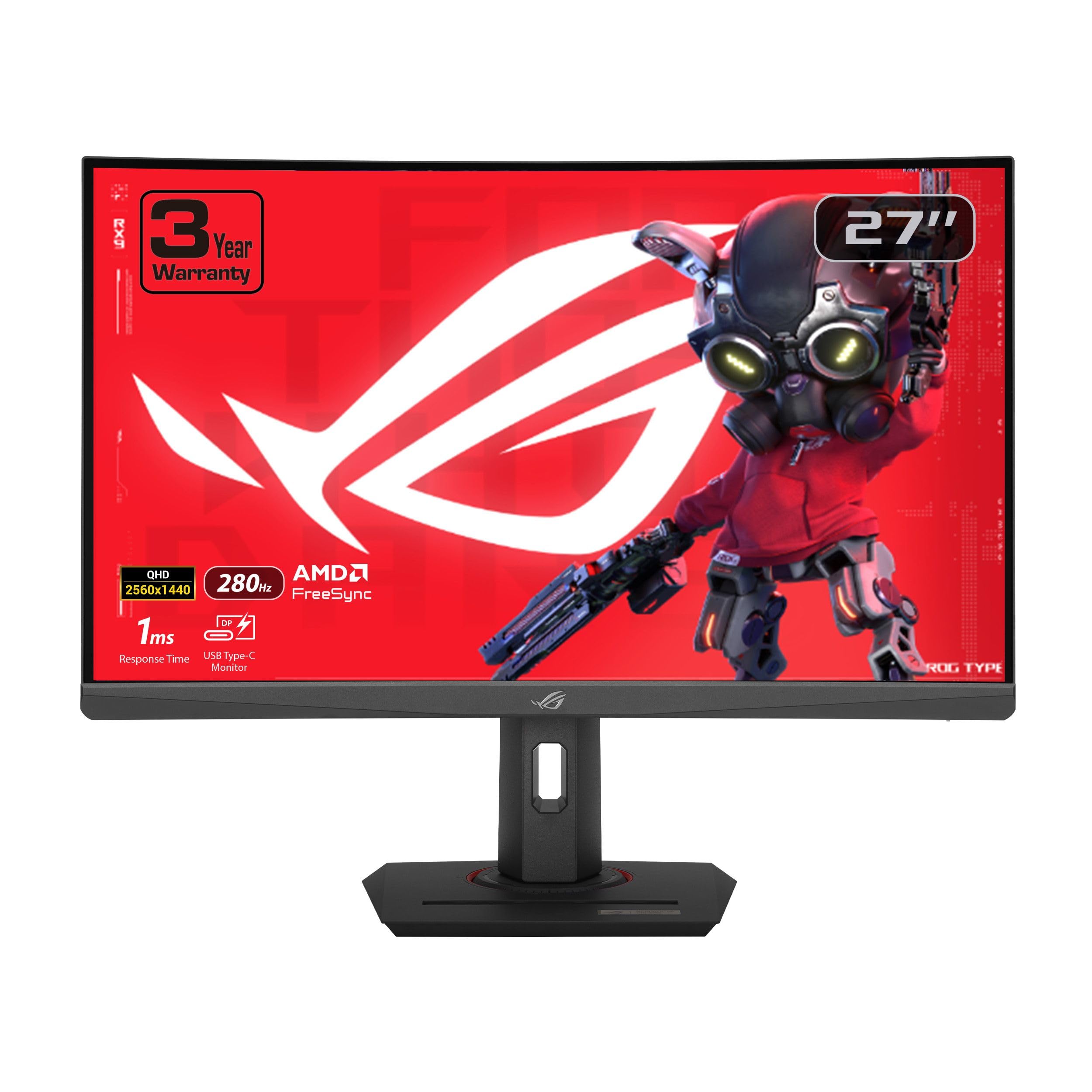 ASUS ROG Strix 27” 1440P USB-C Curved