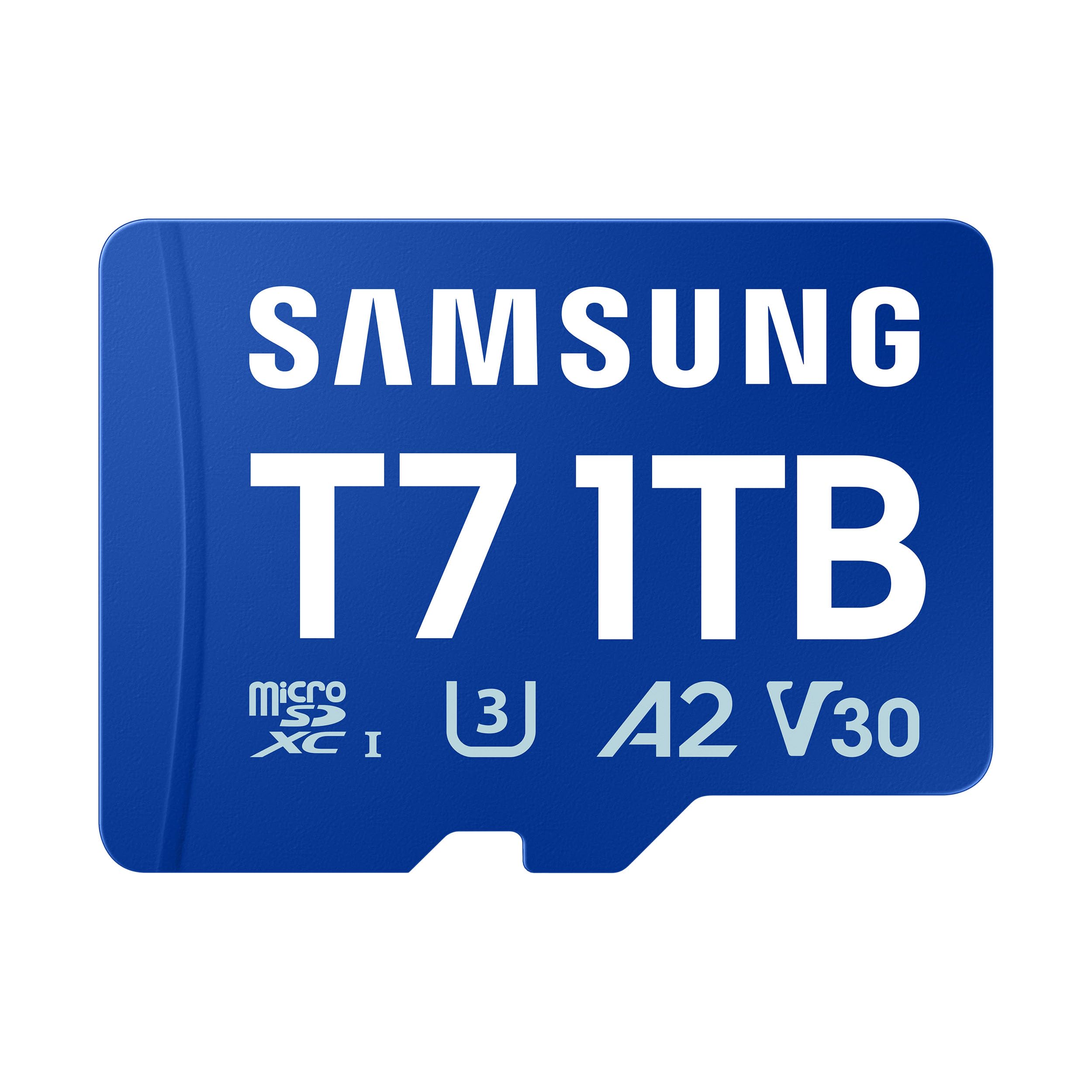 Samsung microSDXC T7 , Transfer Speeds Up