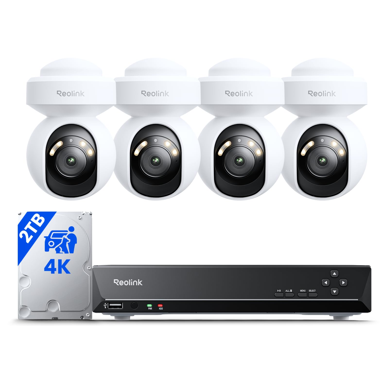 REOLINK 8CH 4K Security Camera System