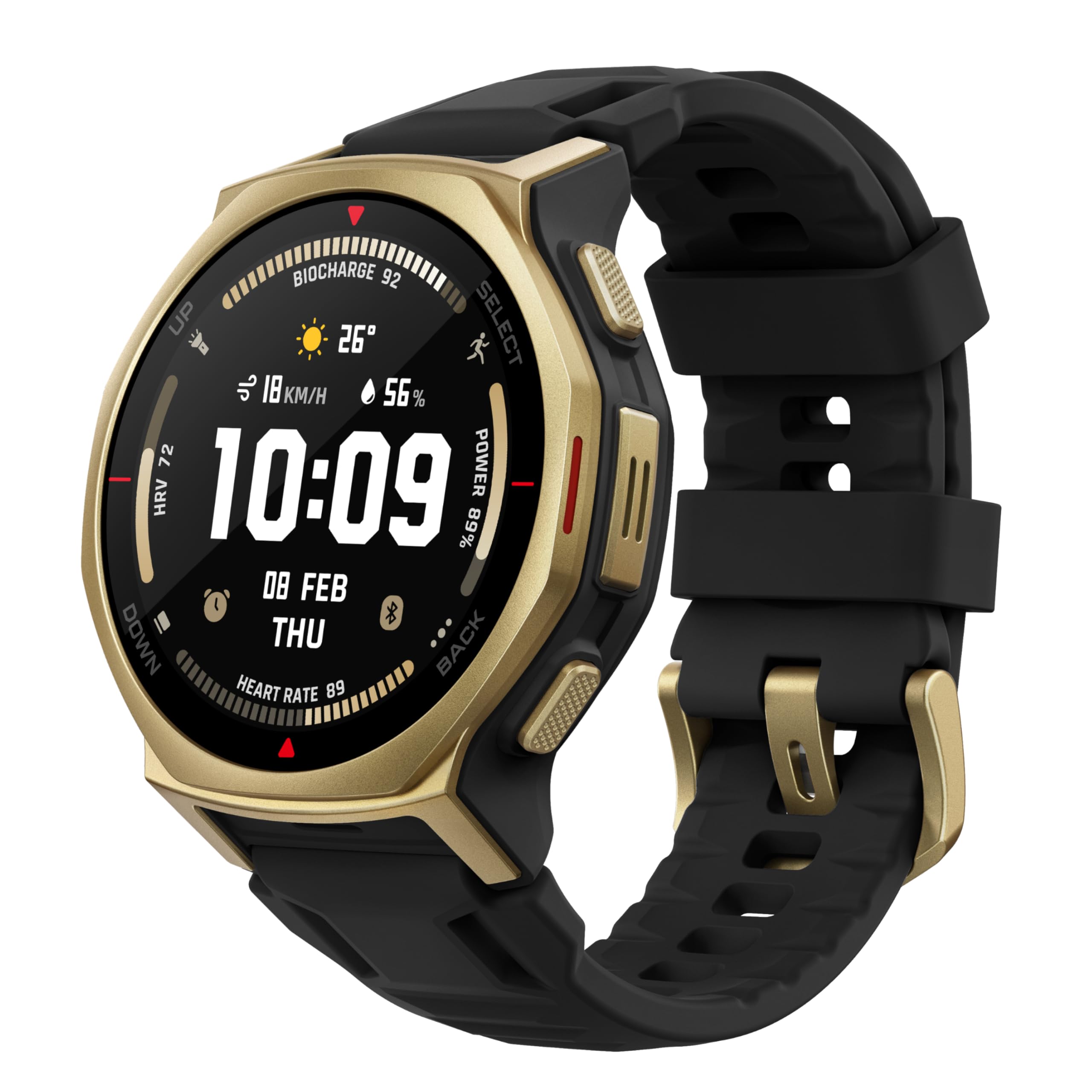 Amazfit T-Rex 3 Pro Outdoor Smart Watch (Black)