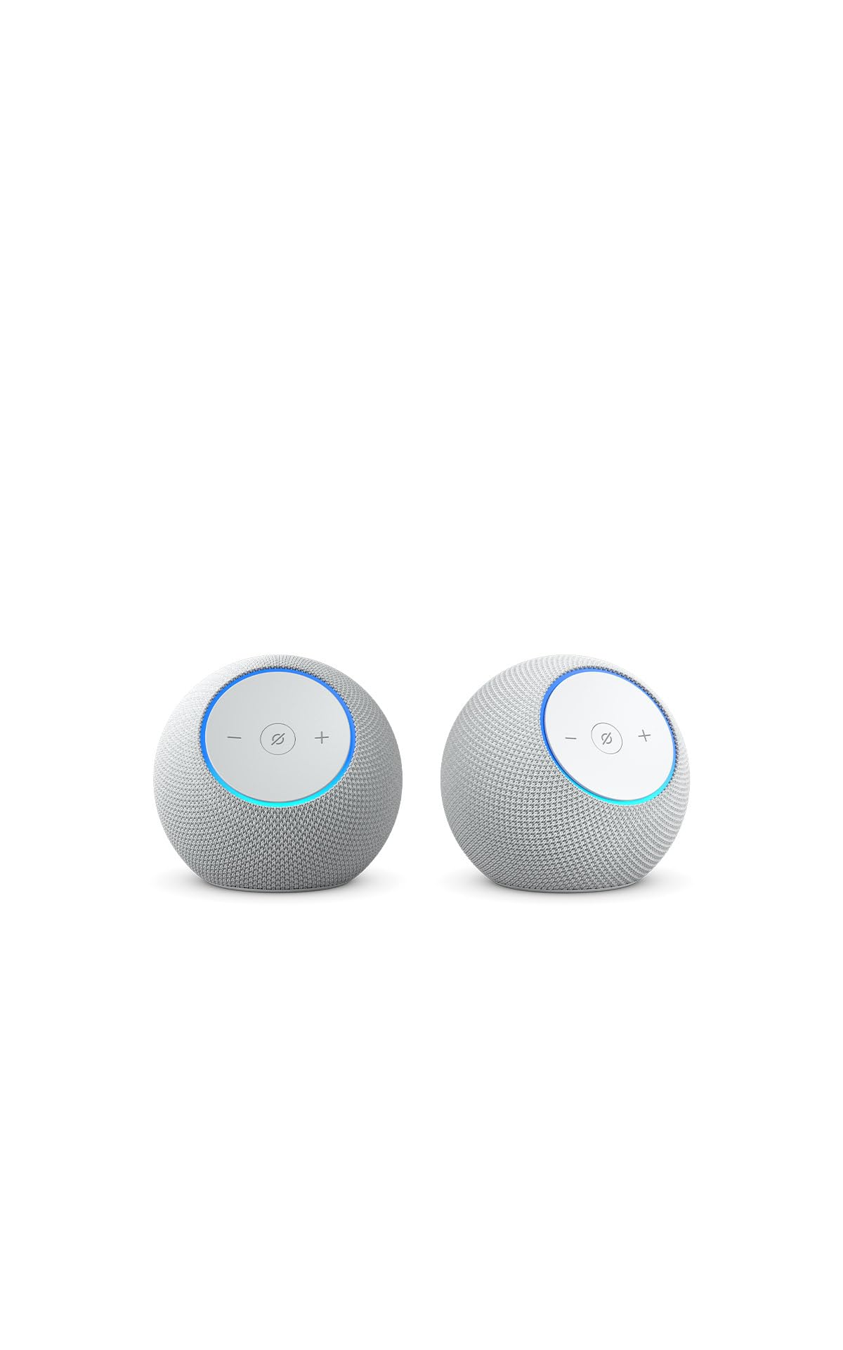 Echo Dot Max stereo pair, Glacier White